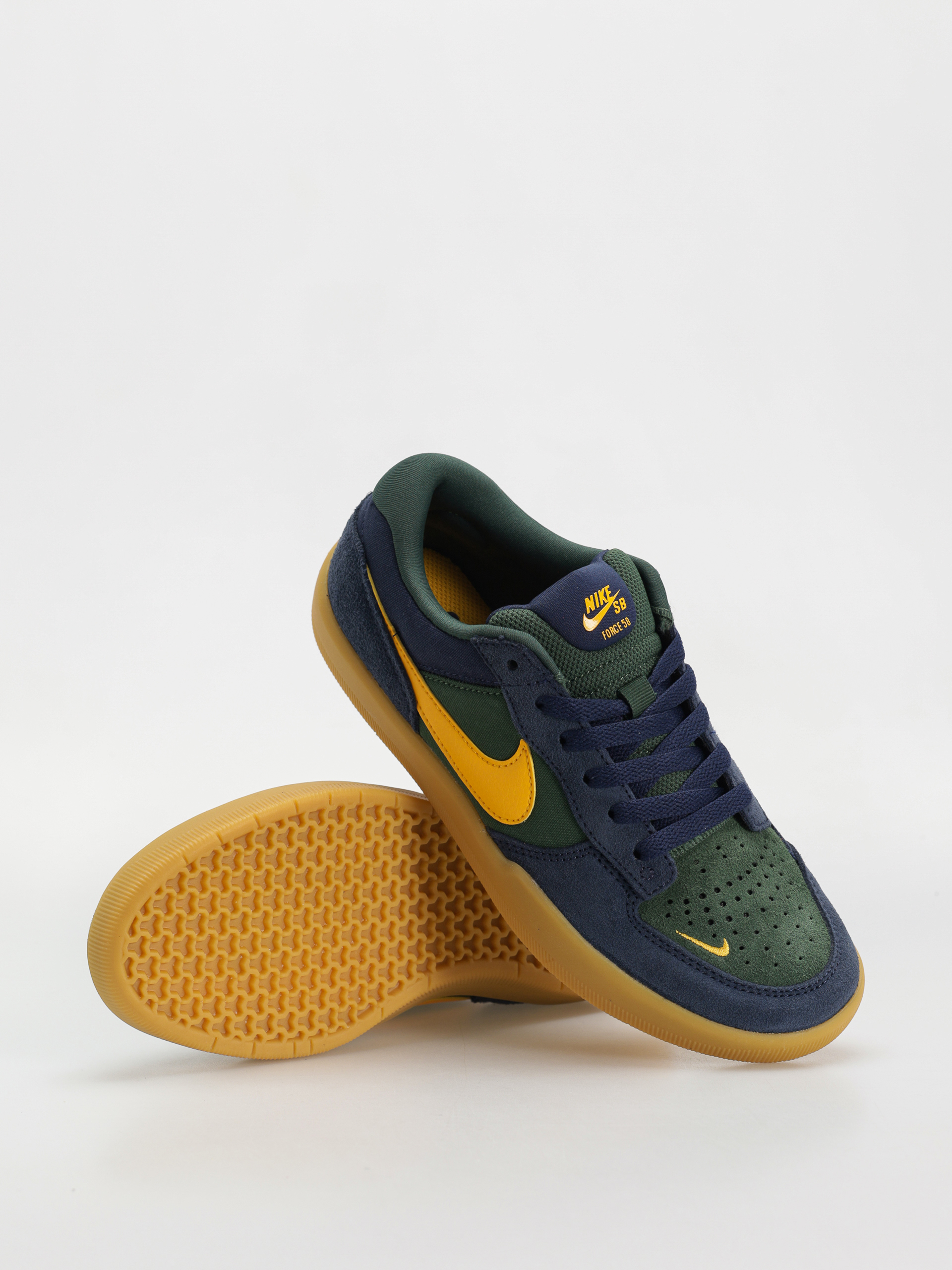 Nike SB Force 58 Cipők (midnight navy/university gold fir)