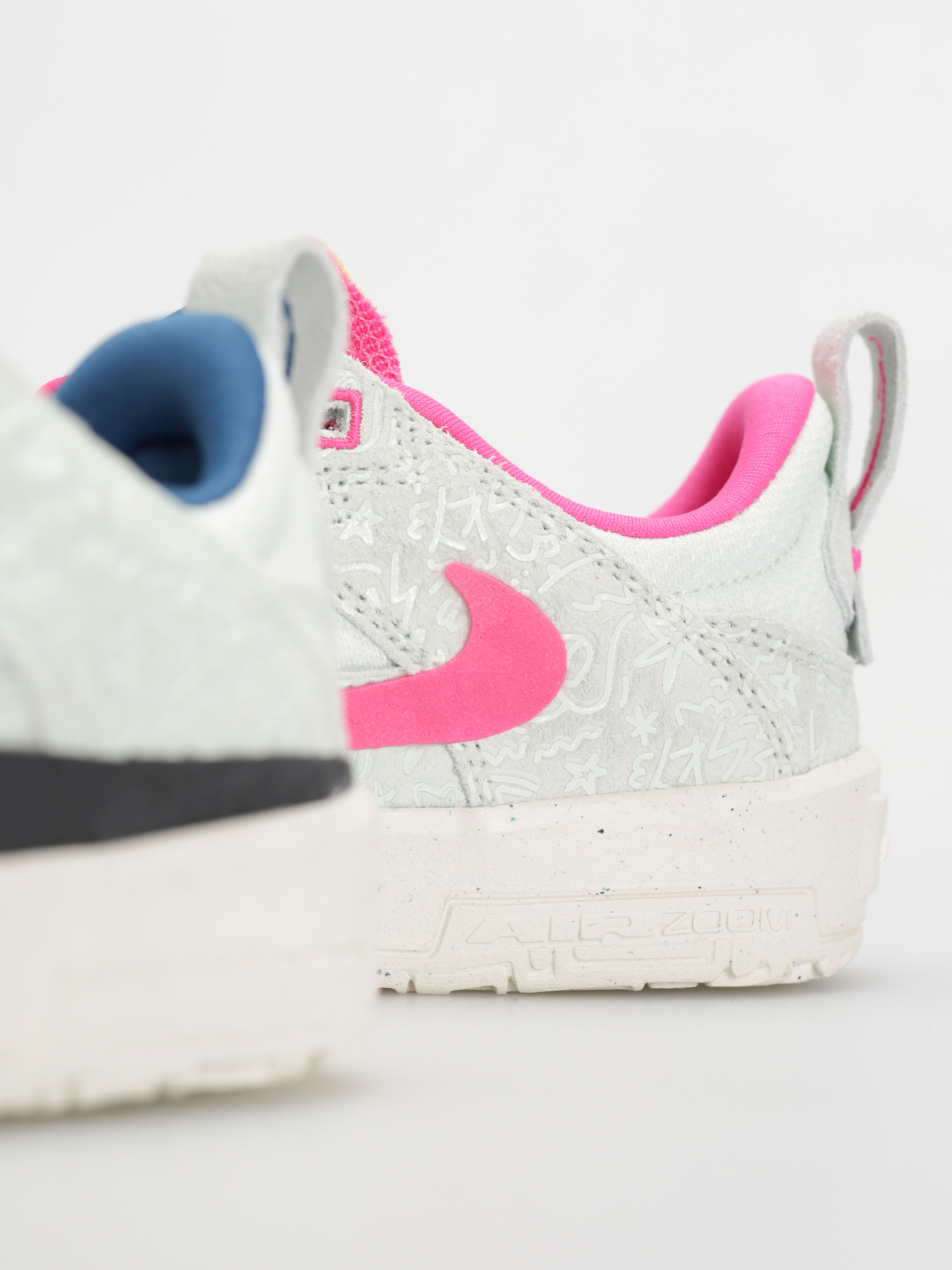 Nike SB Day One SE JR Cipők (sail/black barely green fierce pink)