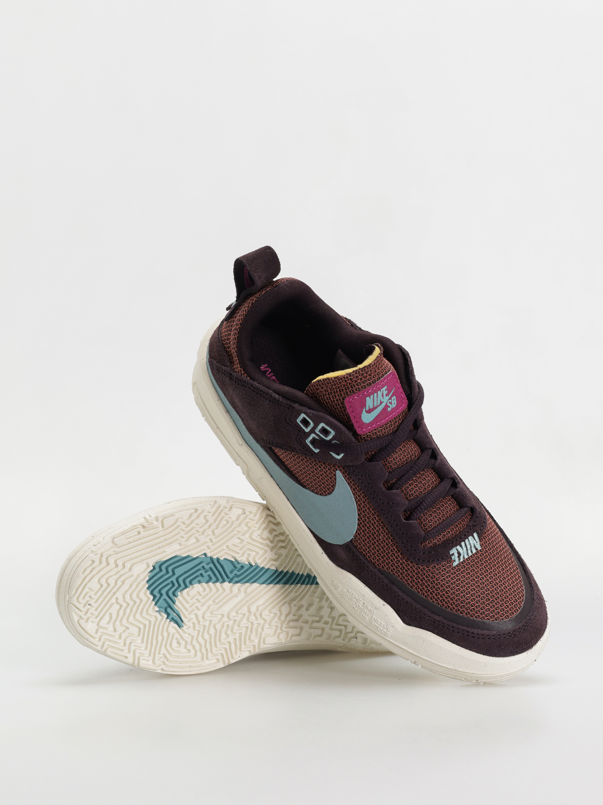 Nike SB Day One JR Cipők (burgundy ash/denim turq dark pony sail)