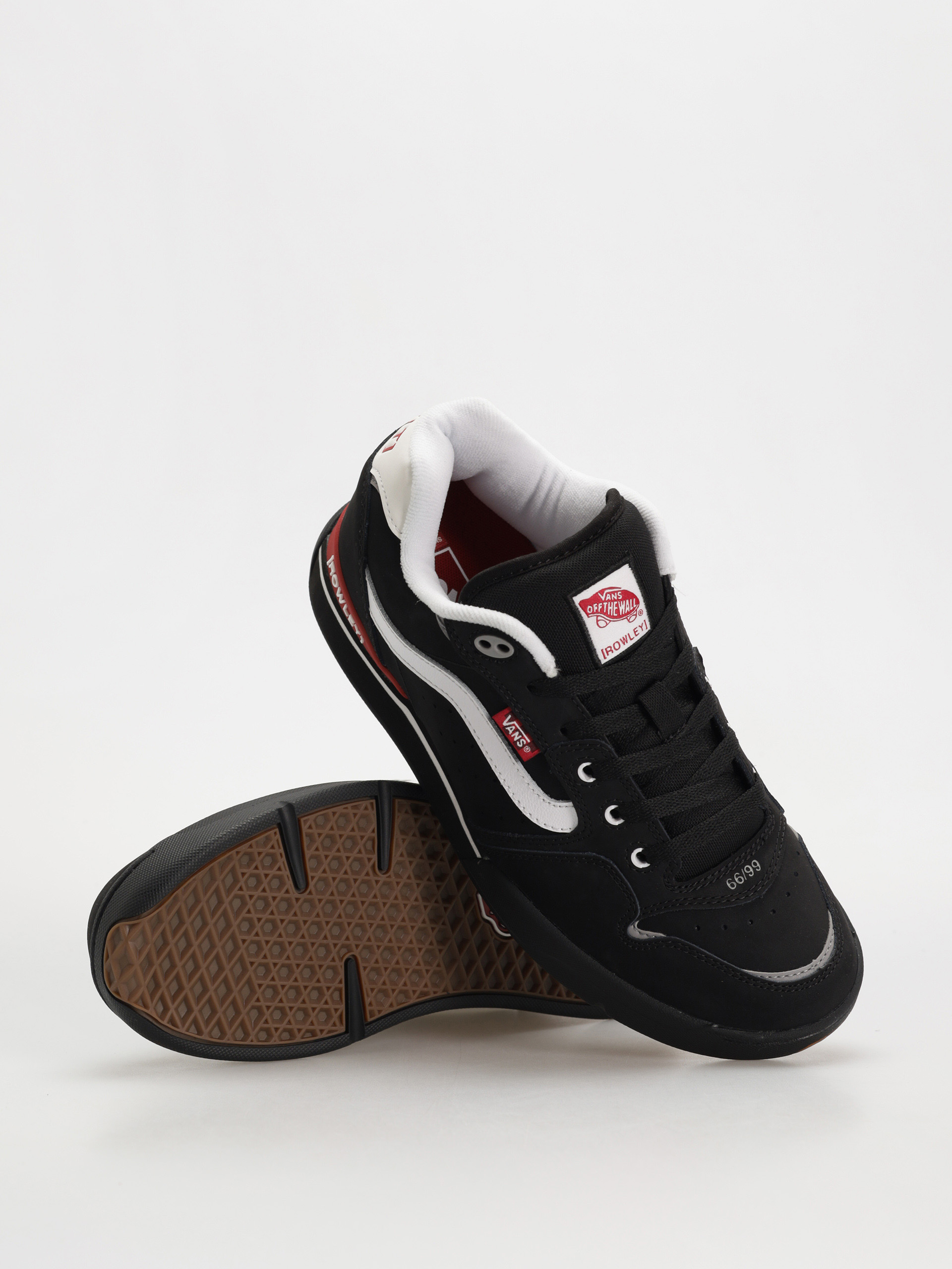 Vans Rowley Xlt Cipők (black/white/red)