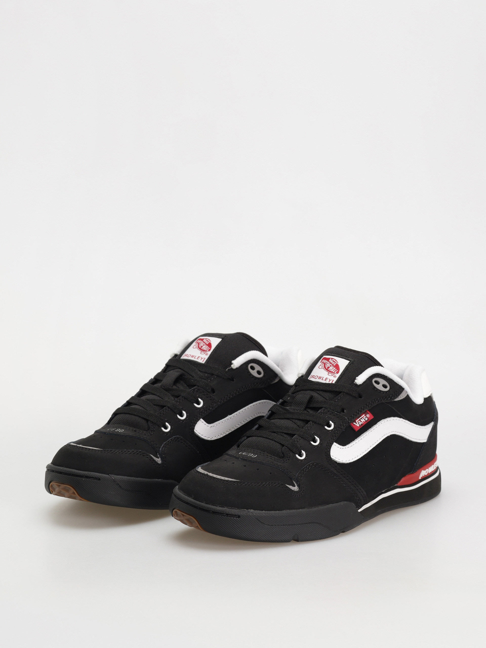 Vans Rowley Xlt Cipők (black/white/red)
