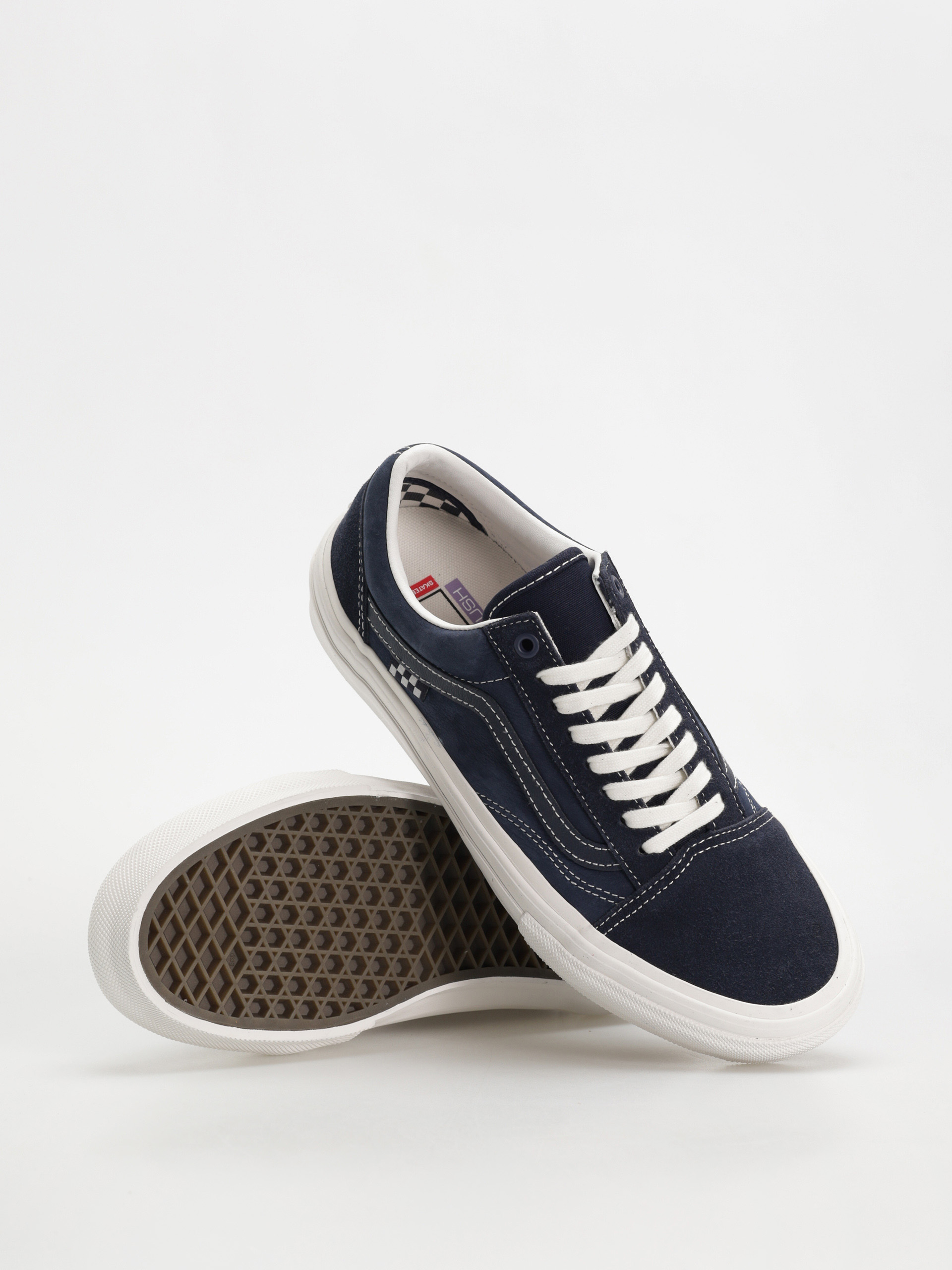 Vans Skate Old Skool Cipők (wrapped deep navy/vintage white)