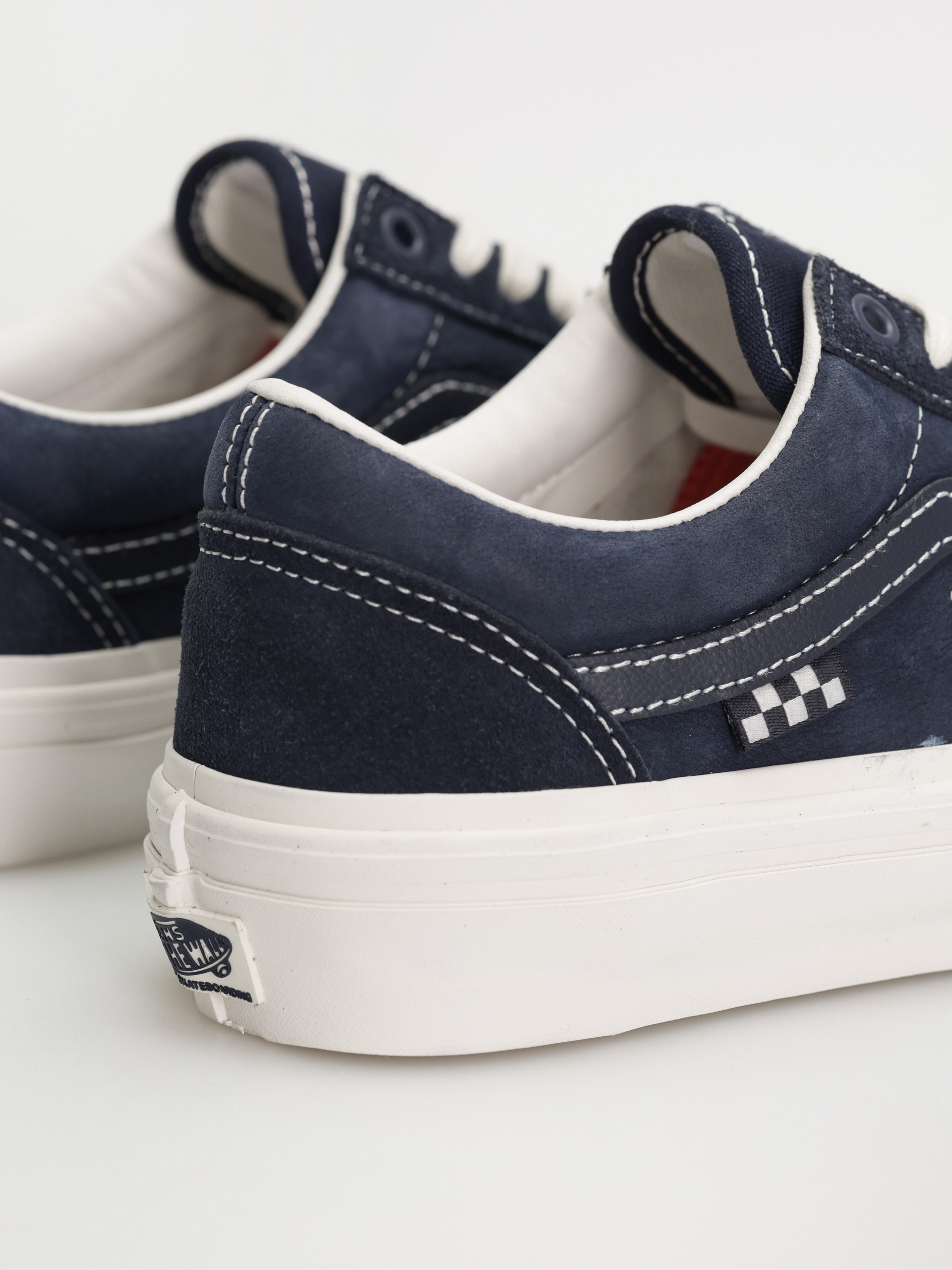 Vans Skate Old Skool Cipők (wrapped deep navy/vintage white)