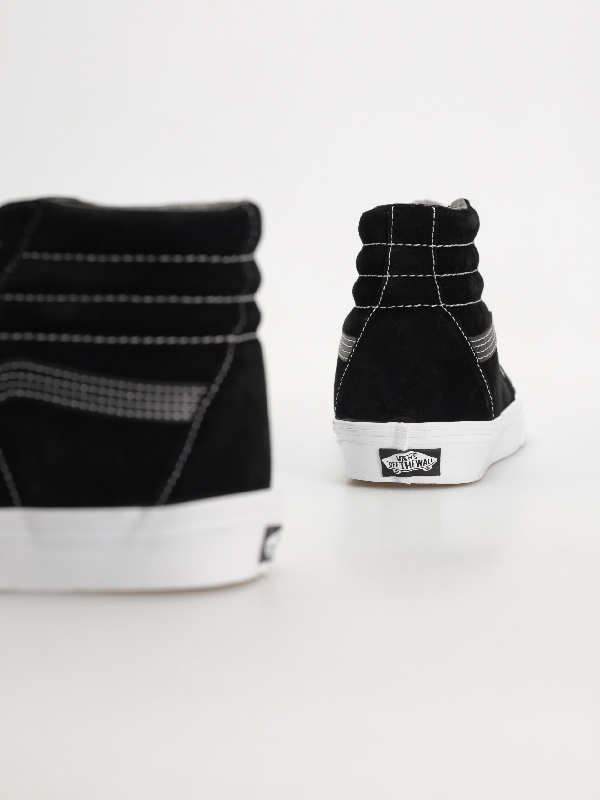 Vans Sk8 Hi Cipők (pig suede black)