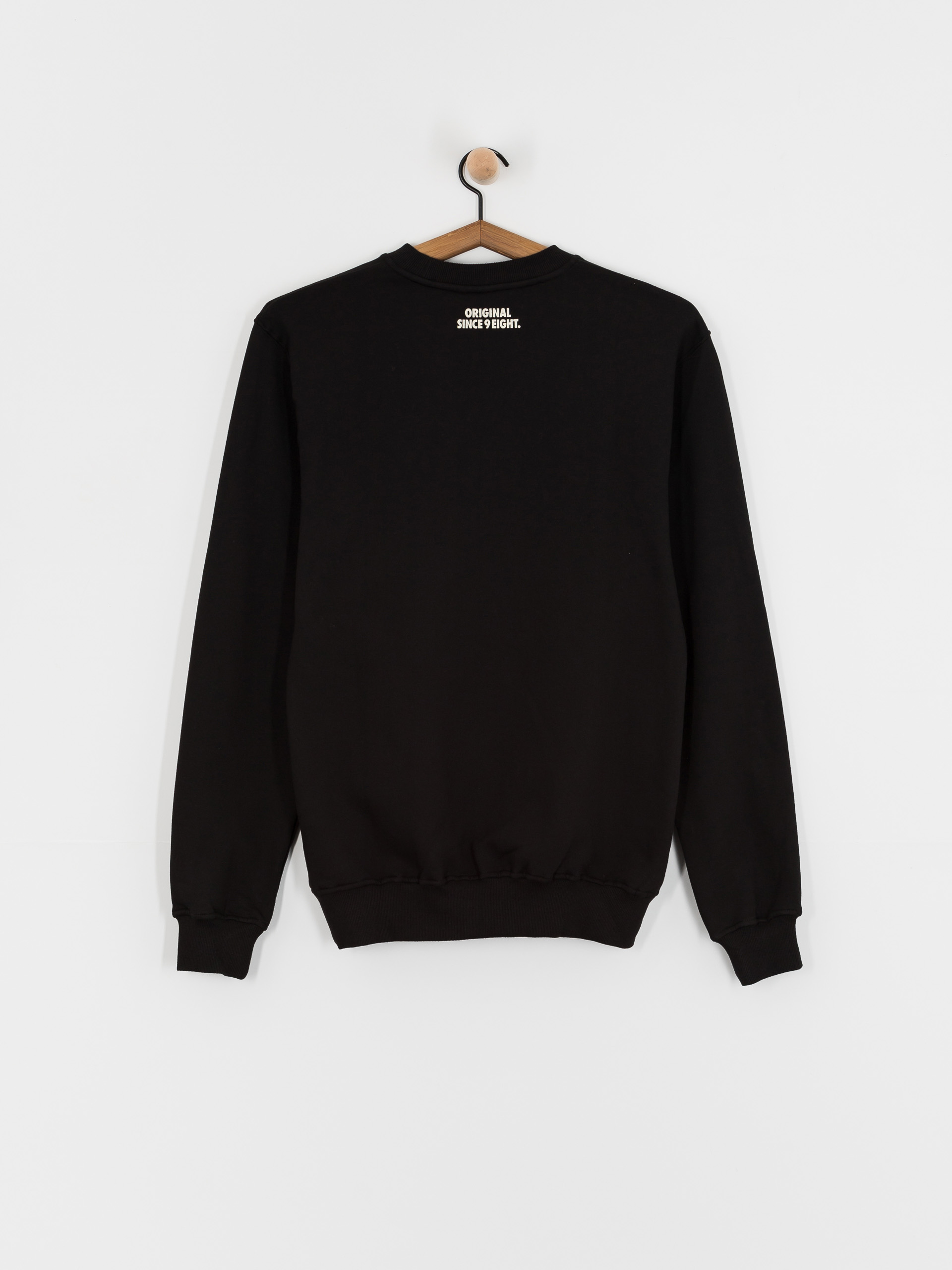 MassDnm Patch Crew Pulóver (black)