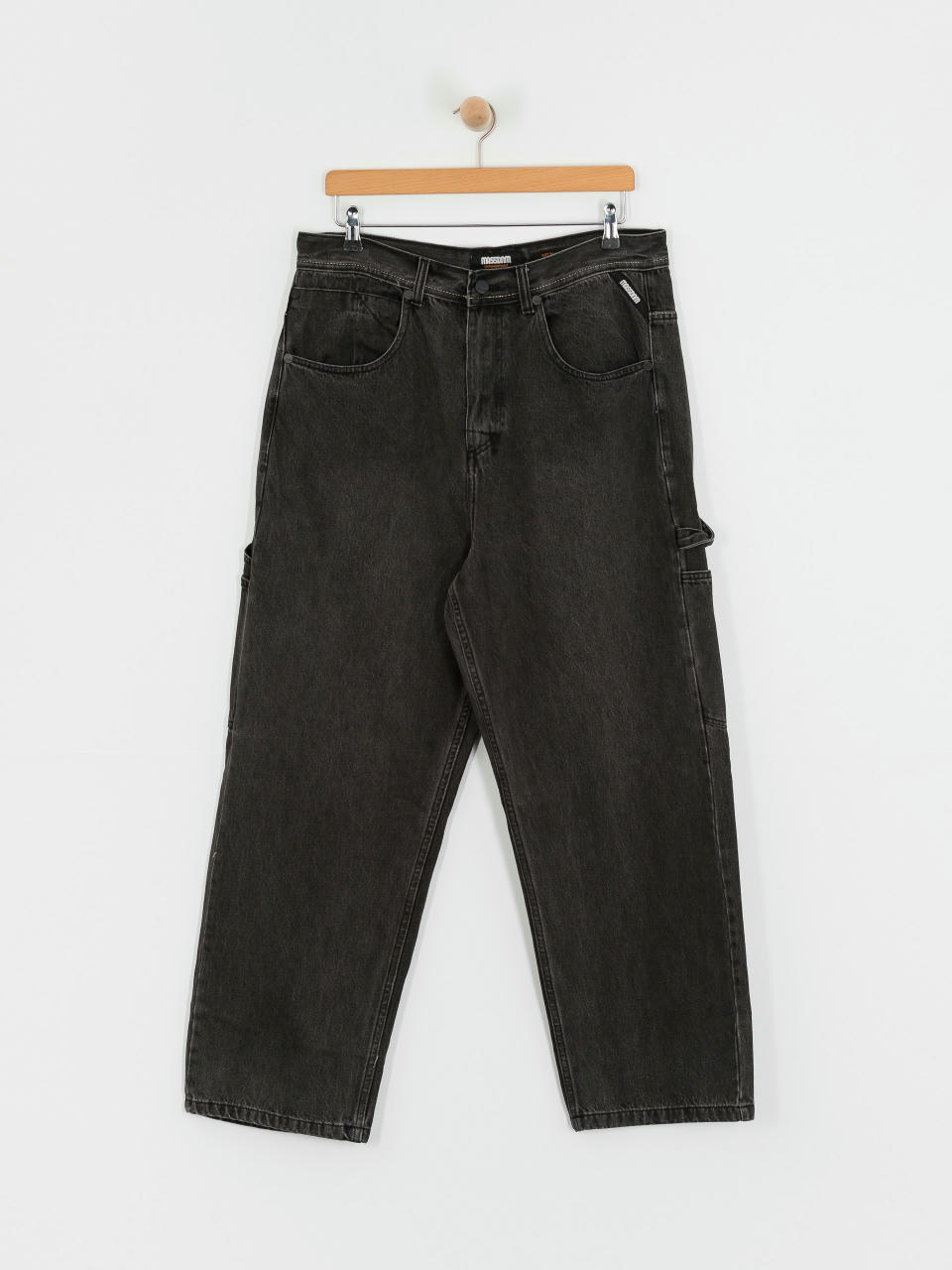 MassDnm Jeans Prospect Kisnadrág (black washed)