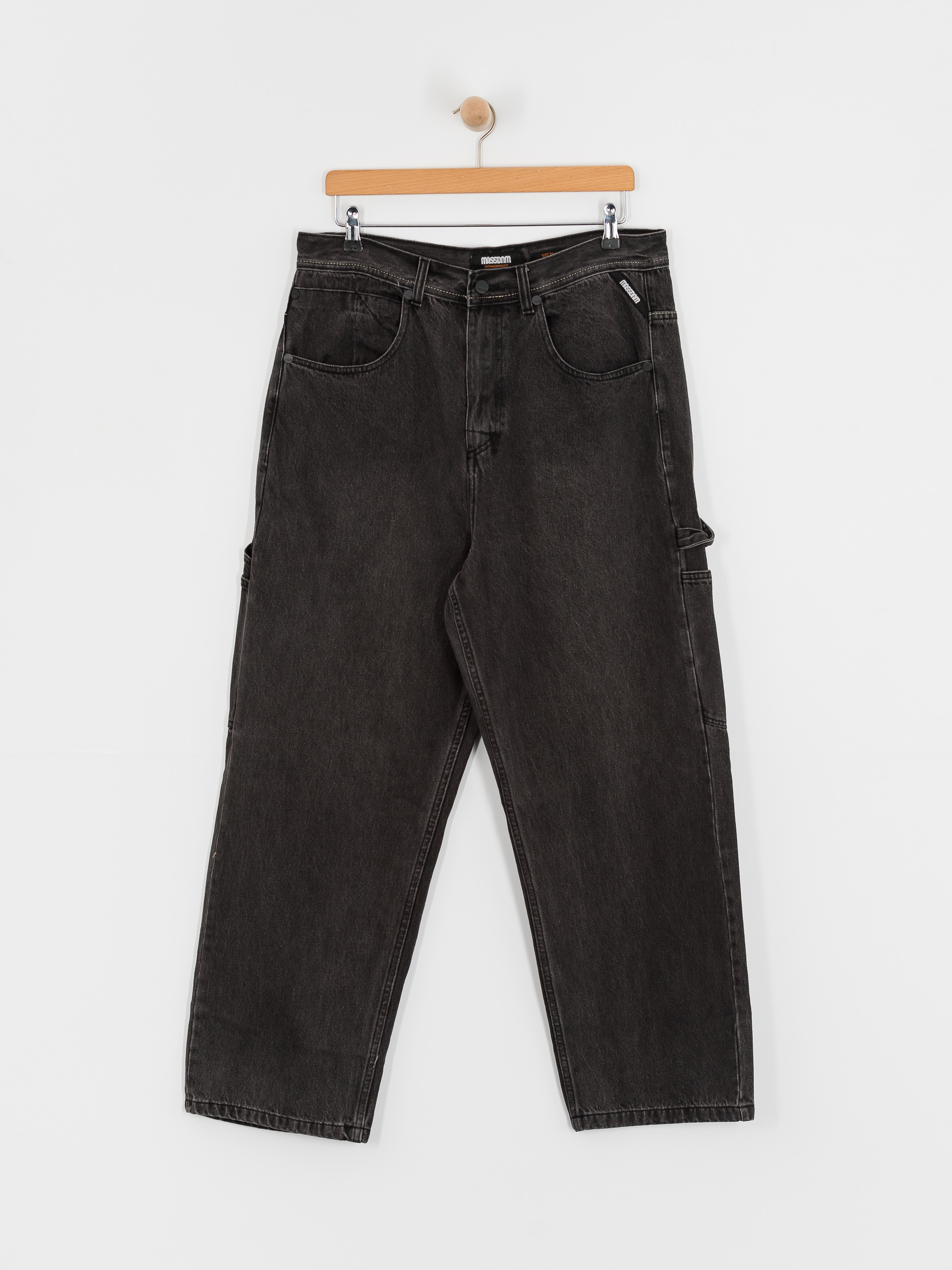 MassDnm Jeans Prospect Kisnadrág (black washed)