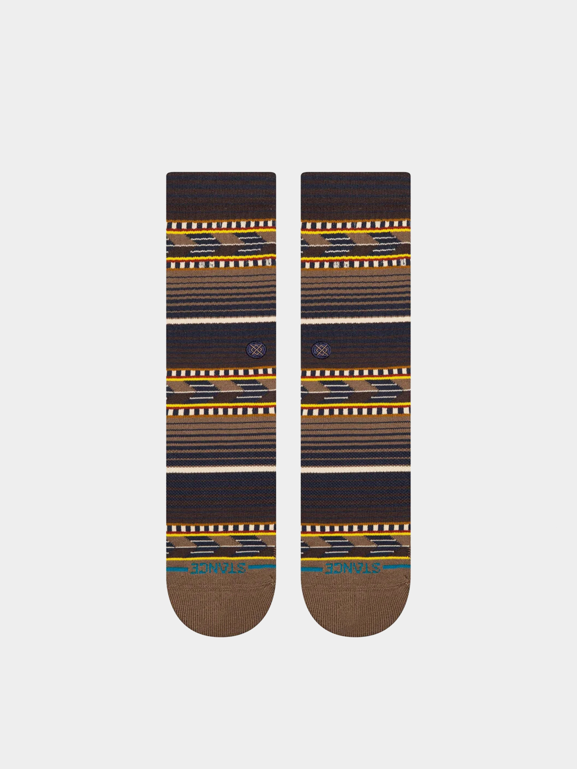 Stance Cedar Rock Crew Zokni (brown)