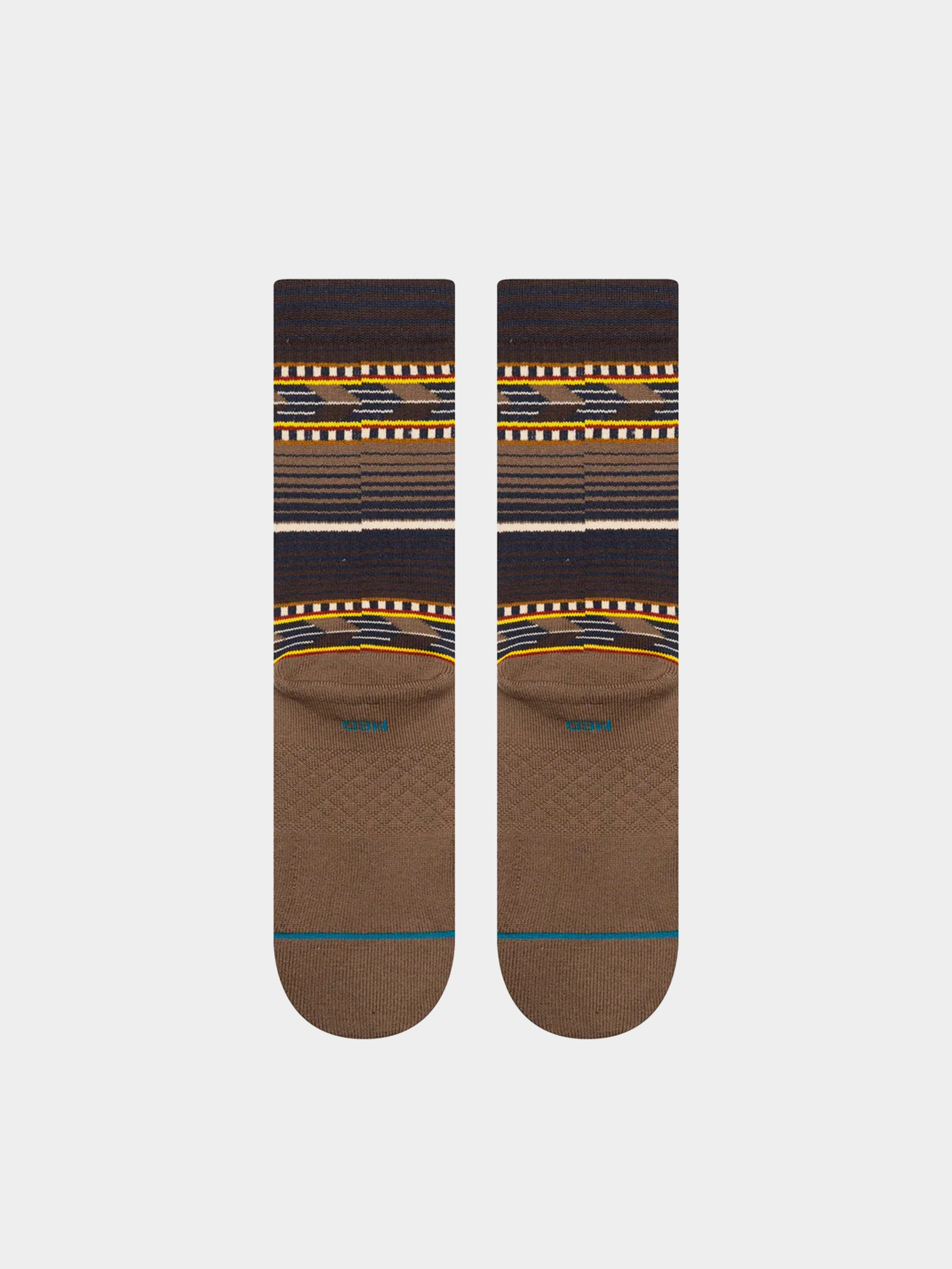 Stance Cedar Rock Crew Zokni (brown)
