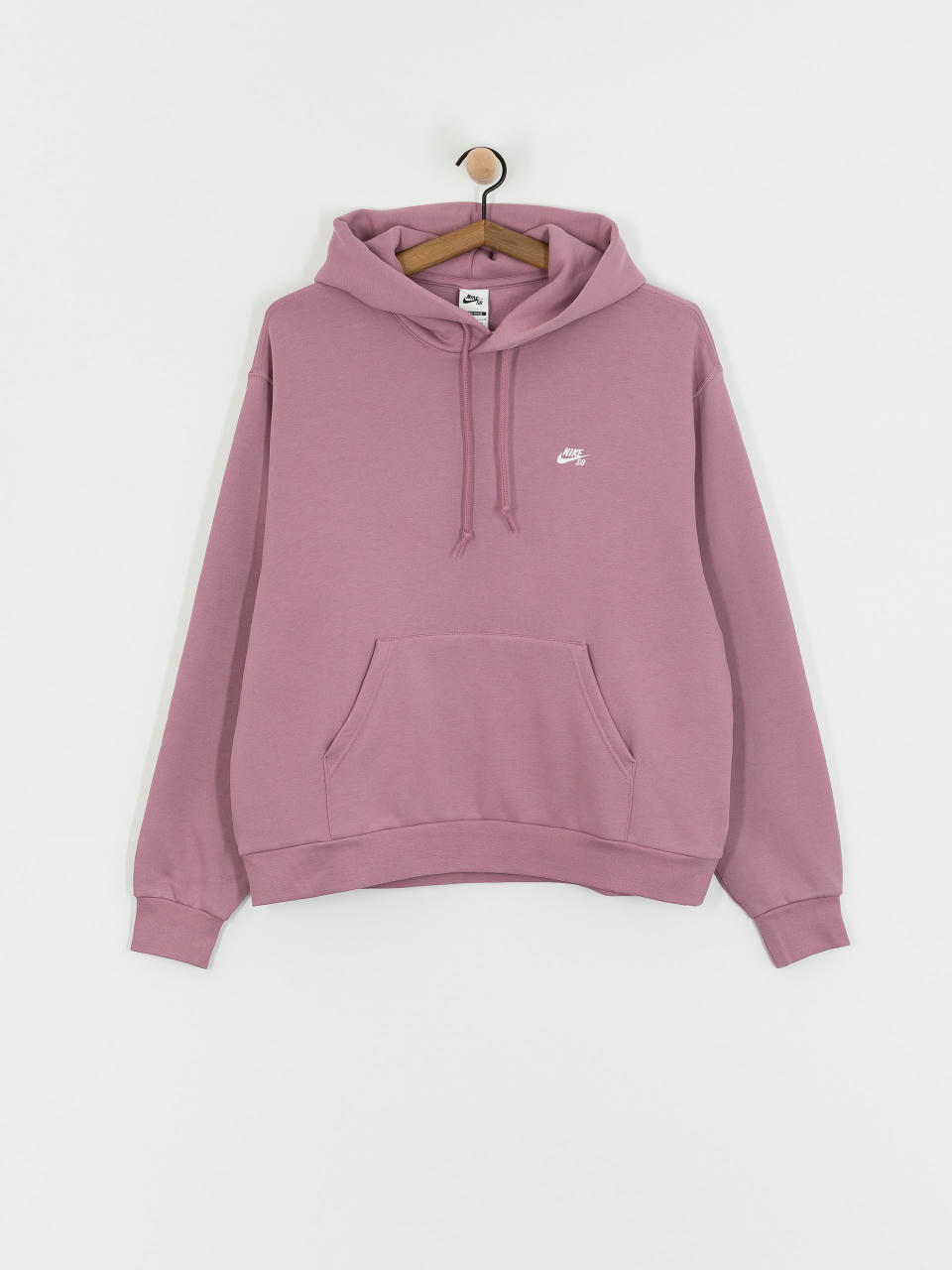 Nike SB Essential Logo HD Kapucnis pulóver (plum dust/white)