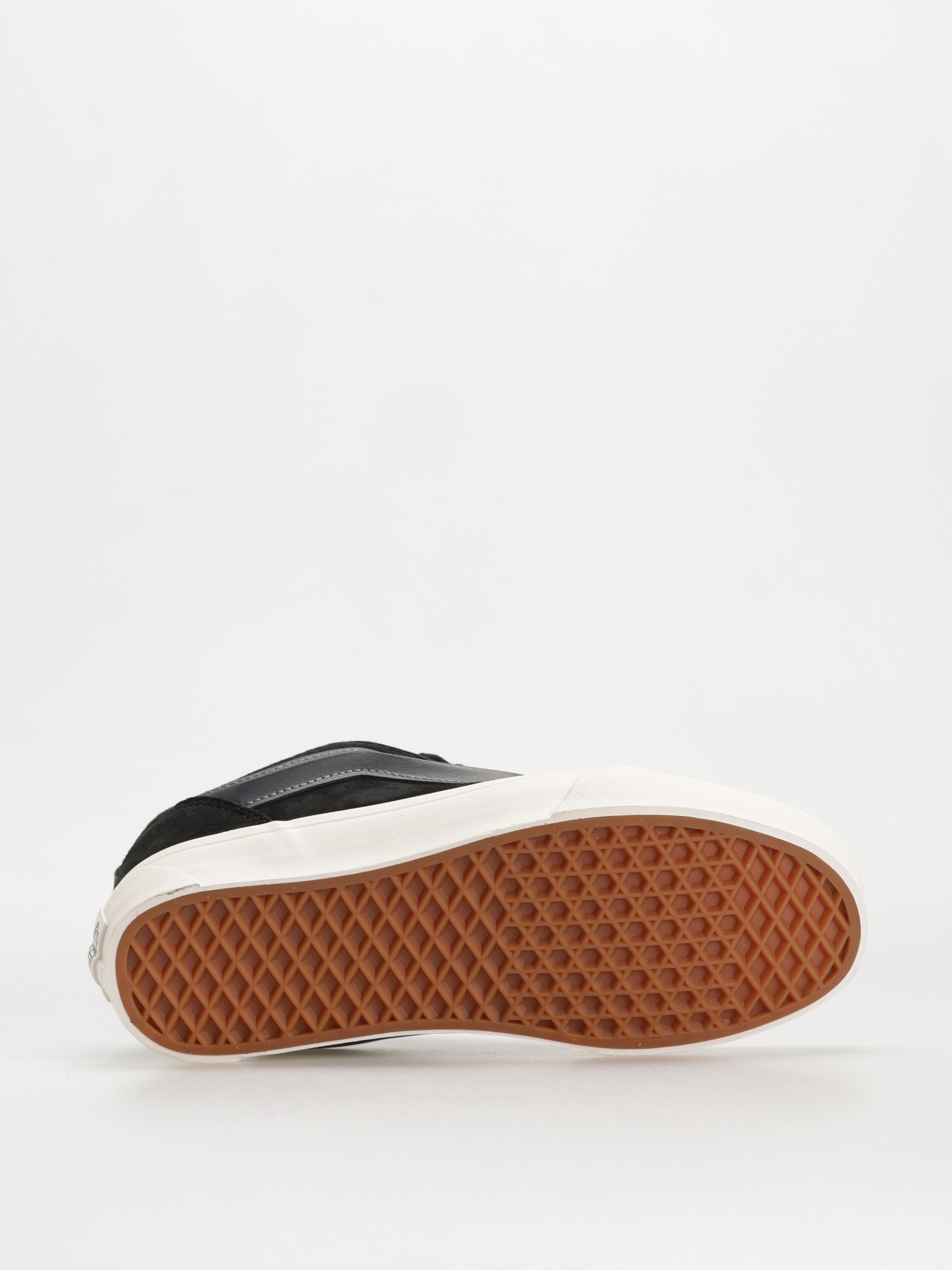 Vans Knu Skool Cipők (pig suede plaid gray/black)