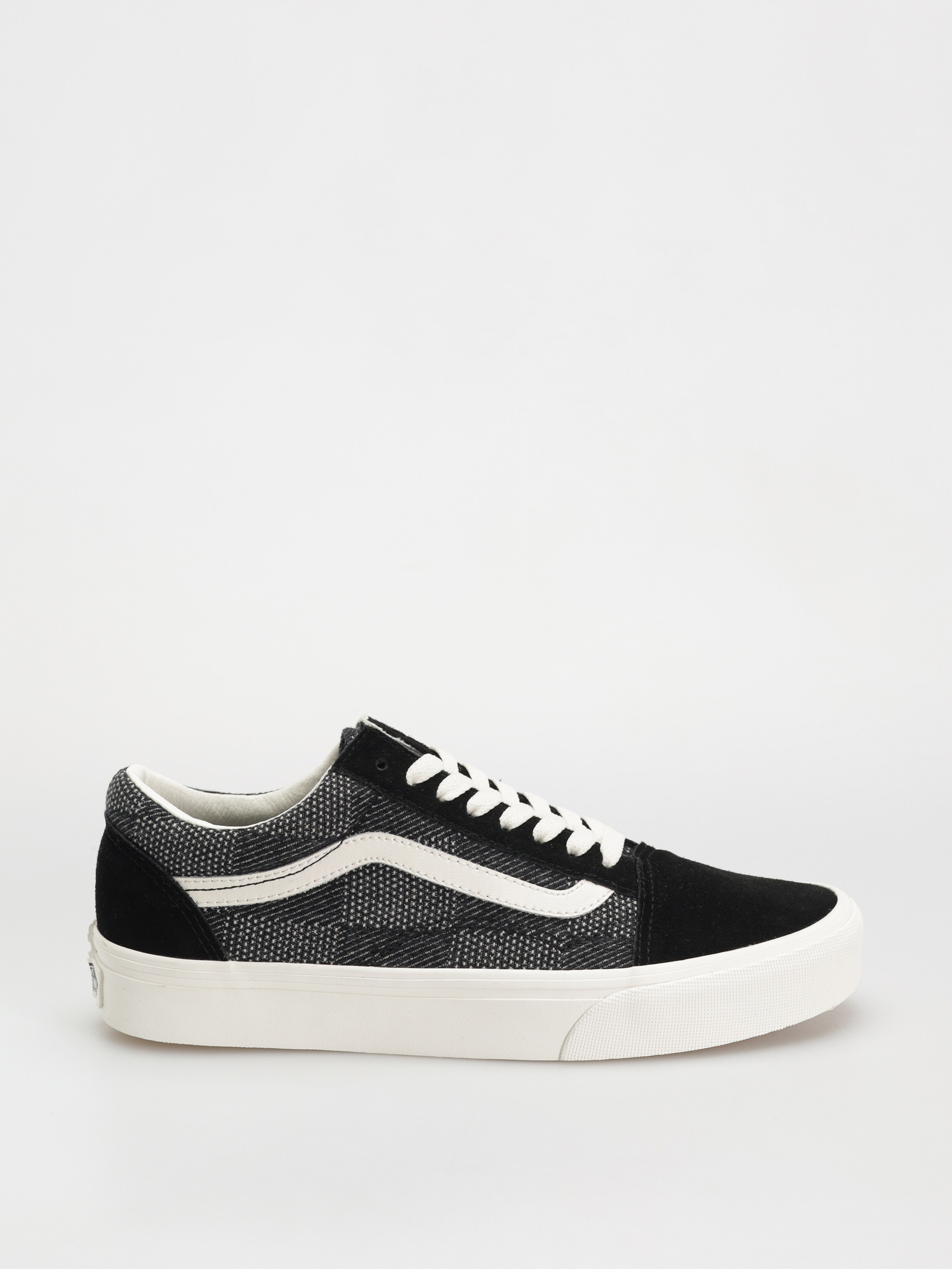 Vans Old Skool Cipők (denim check black)