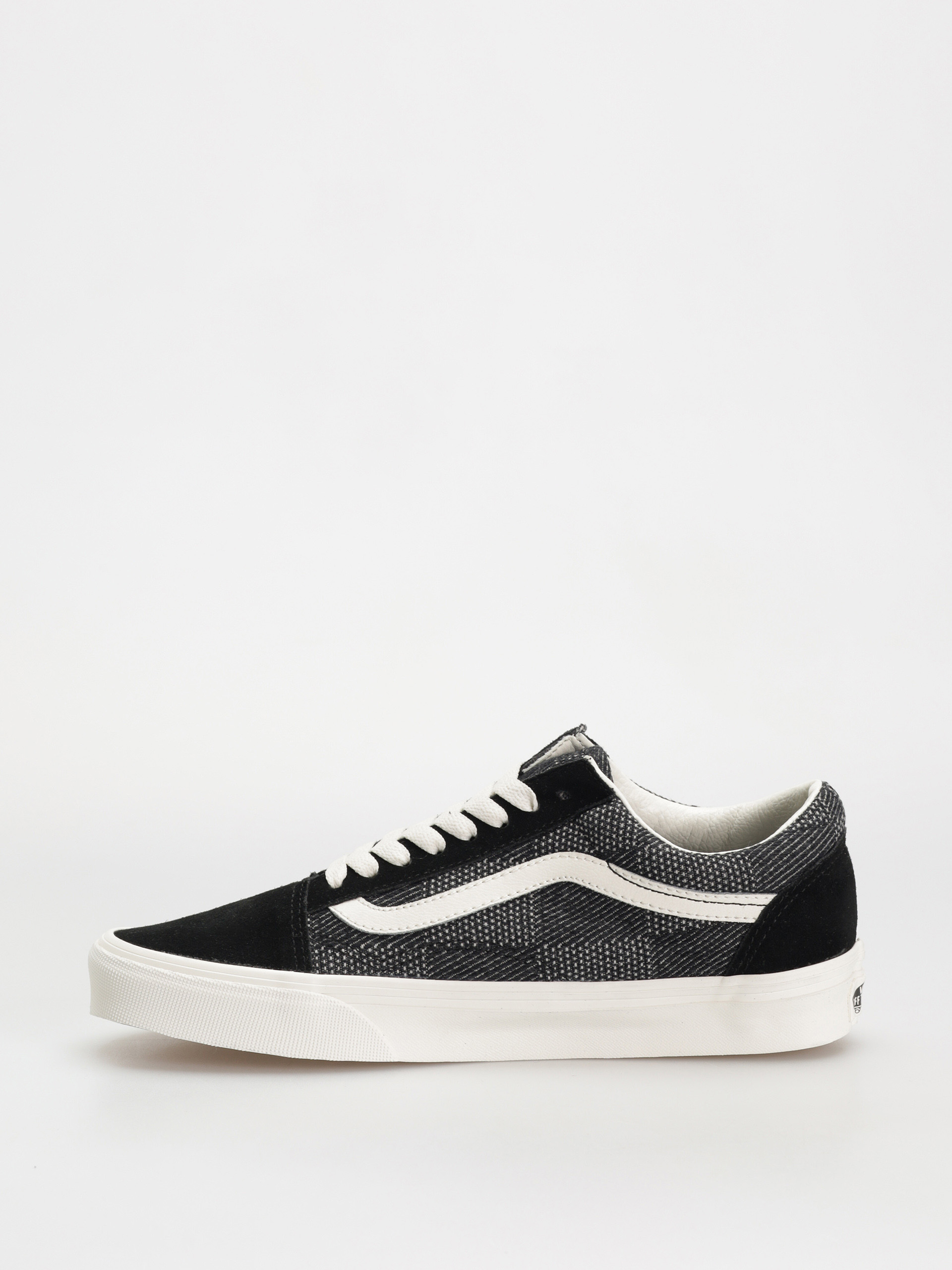 Vans Old Skool Cipők (denim check black)