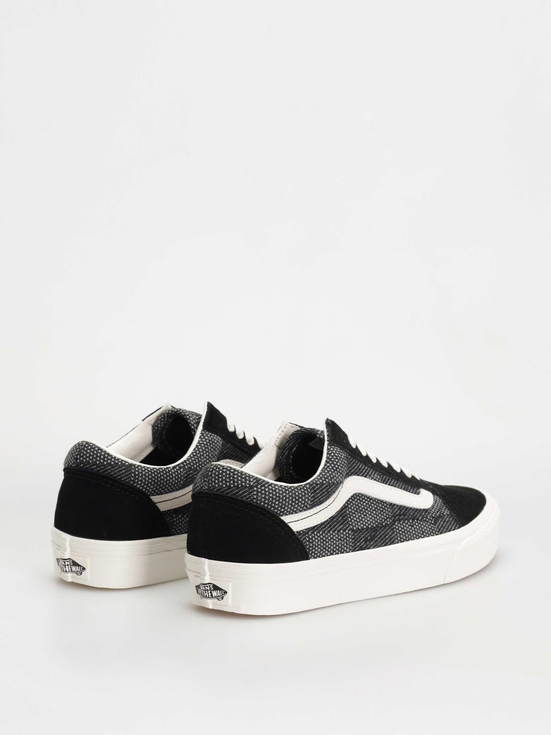 Vans Old Skool Cipők (denim check black)