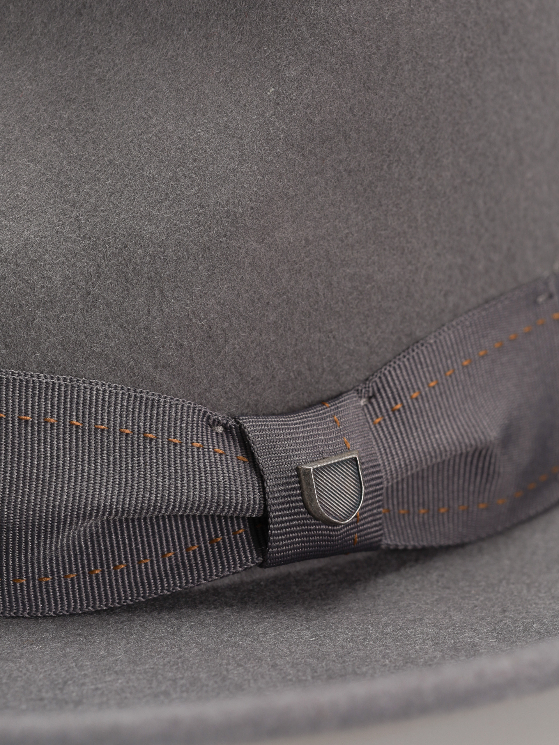 Brixton Swindle Convertabrim Fedora Kalap (grey/grey)