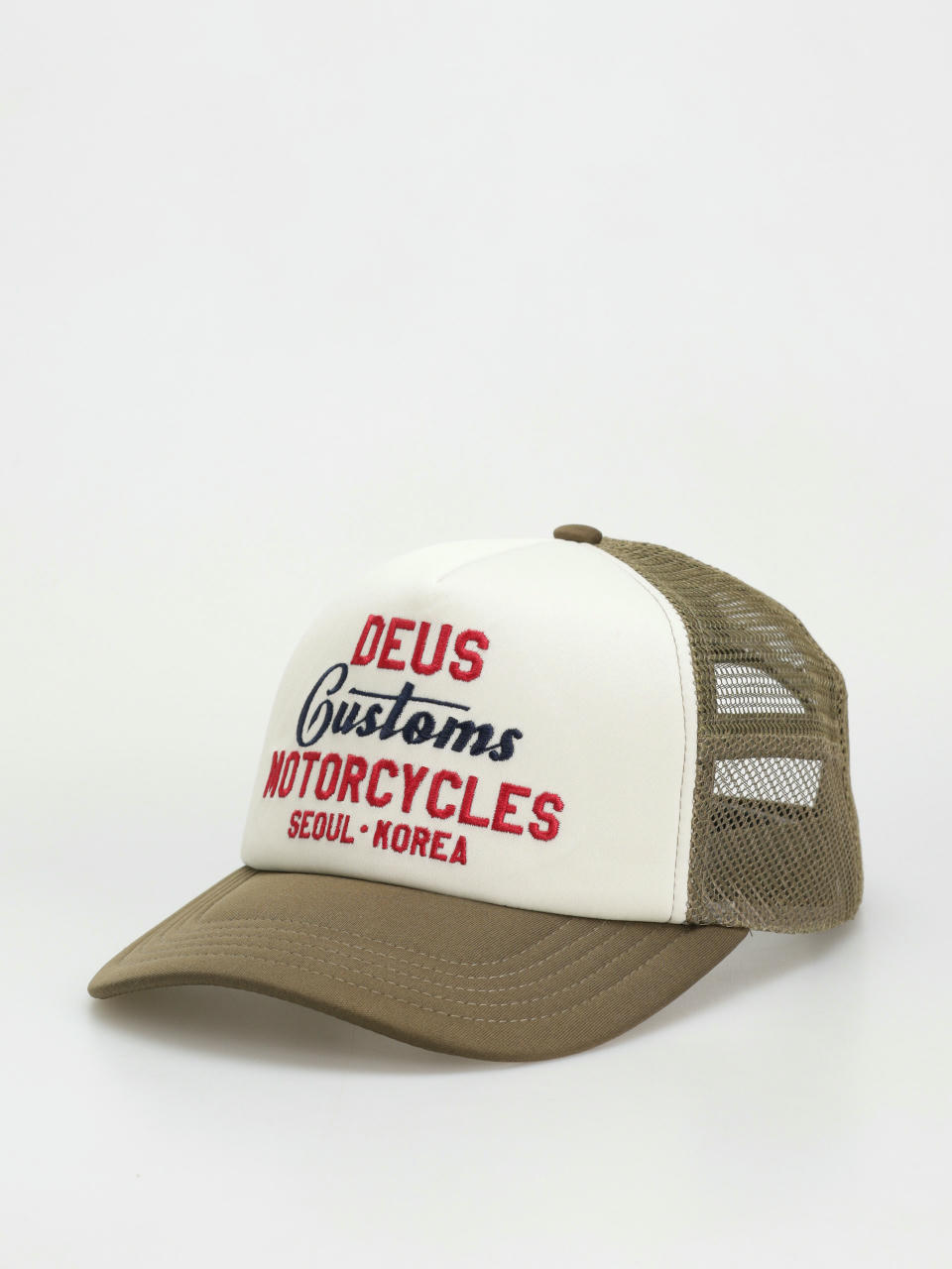 Deus Ex Machina Kamli Trucker Baseball sapka (olive)