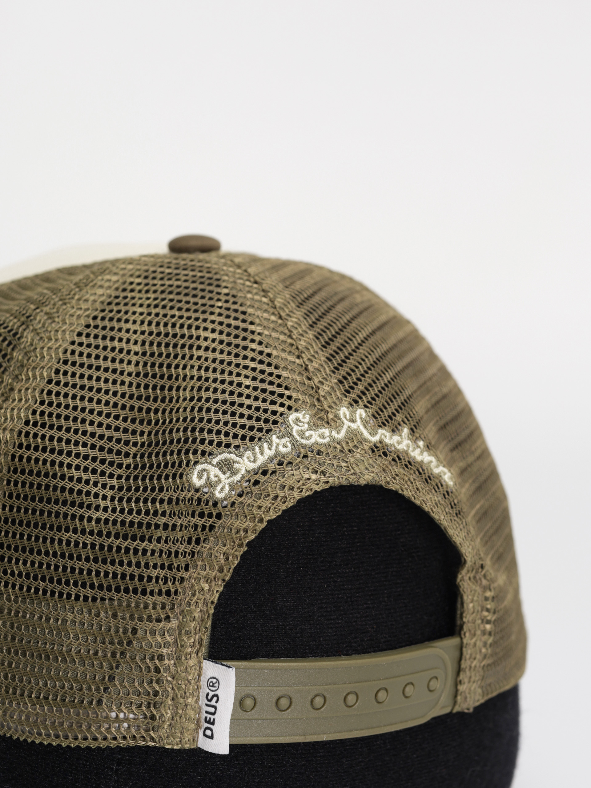 Deus Ex Machina Kamli Trucker Baseball sapka (olive)