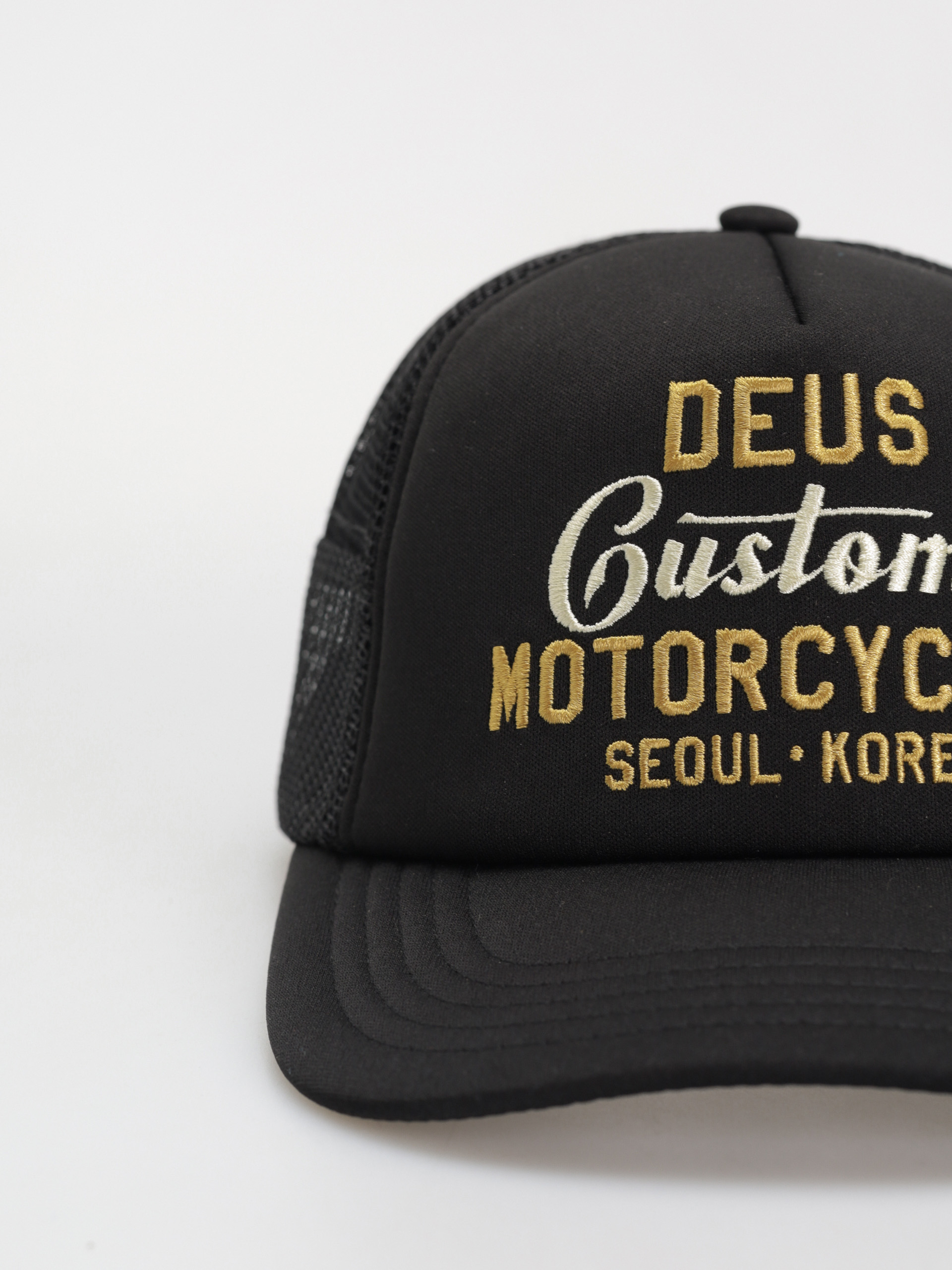 Deus Ex Machina Kamli Trucker Baseball sapka (black)