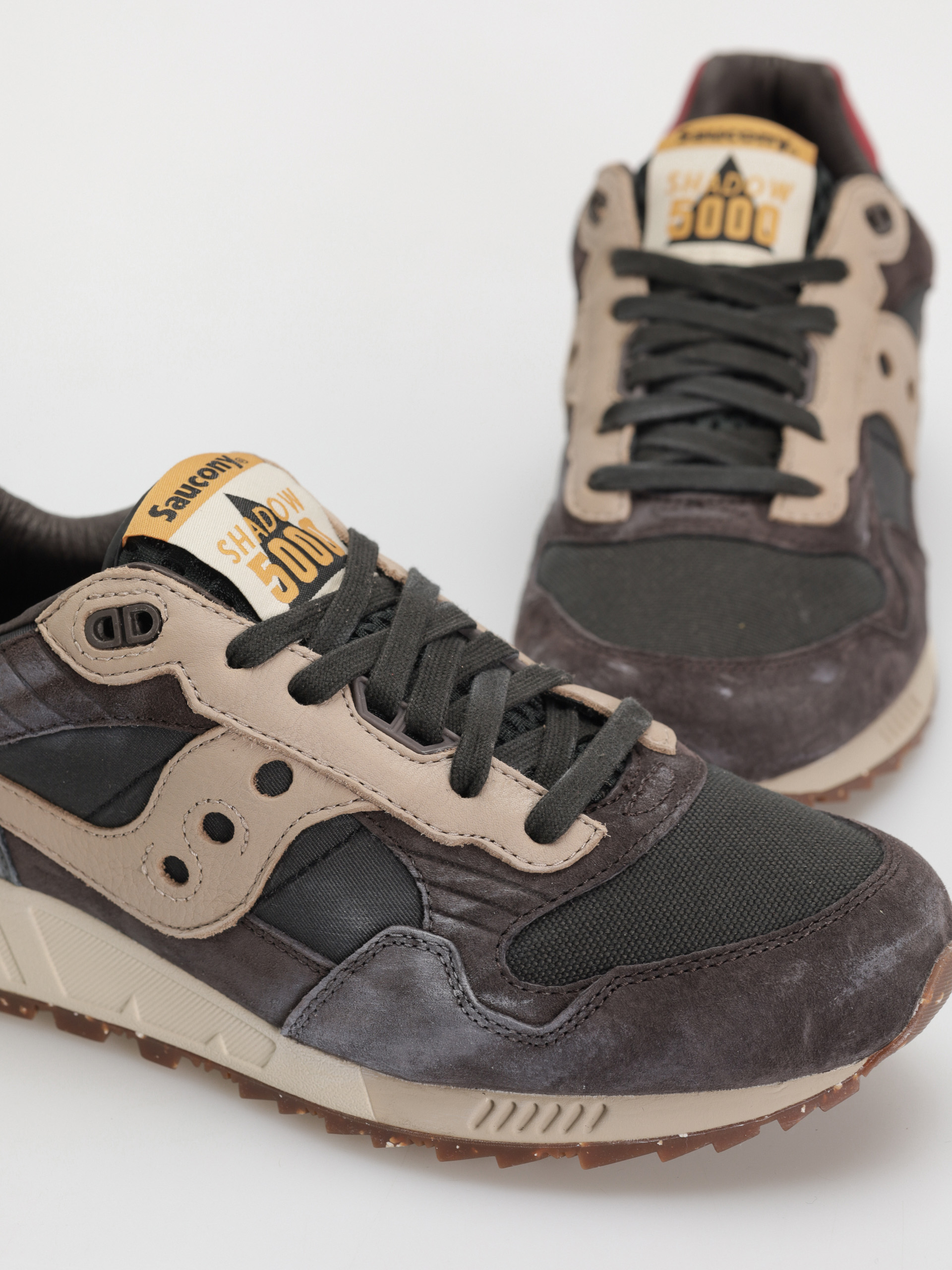 Saucony Shadow 5000 Cipők (black/brown)