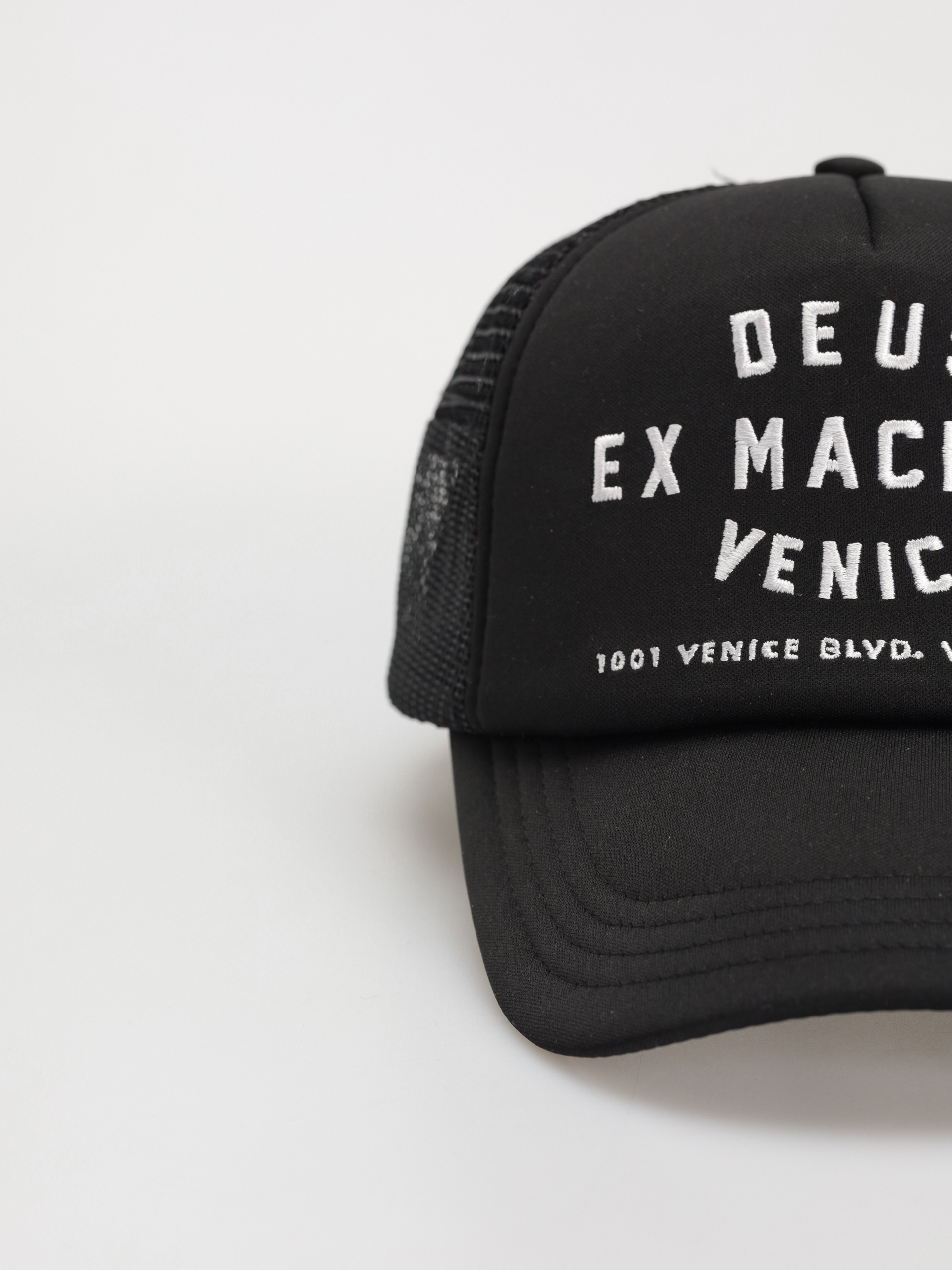 Deus Ex Machina Venice Address Trucker Baseball sapka (black)
