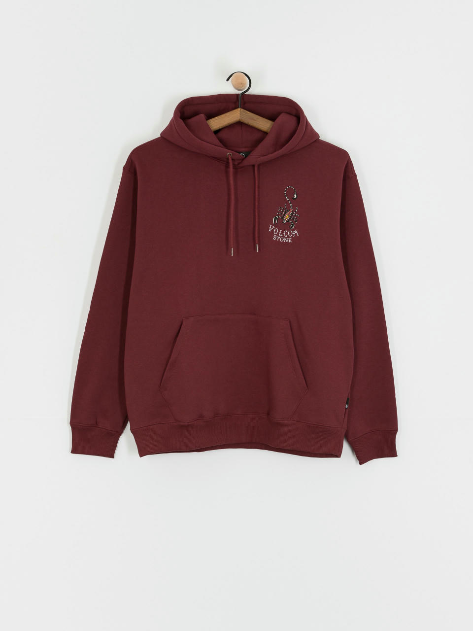 Volcom Lintell Classic HD Kapucnis pulóver (merlot)