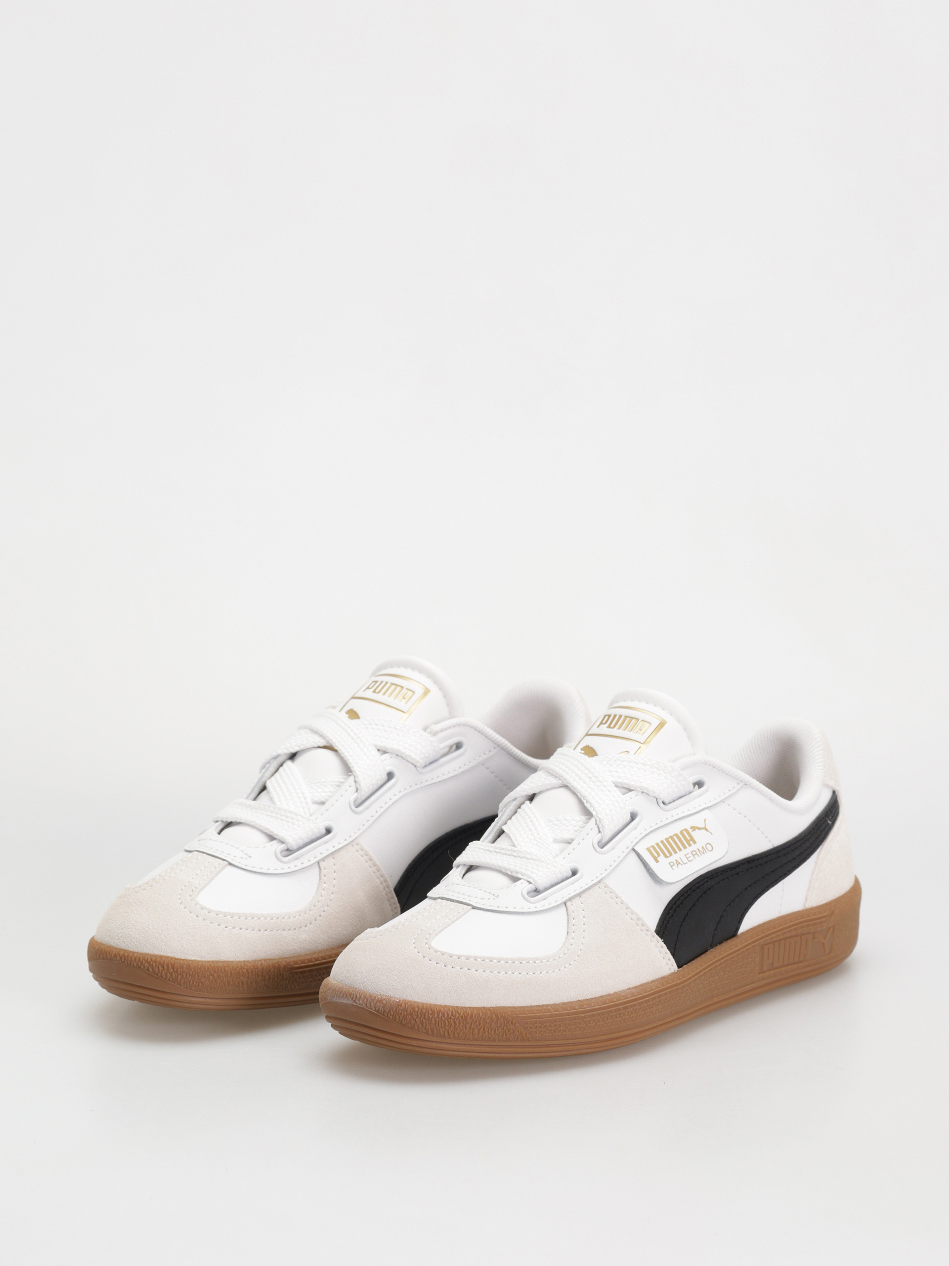 Puma Palermo Wide Lace SD Cipők (puma white puma black)