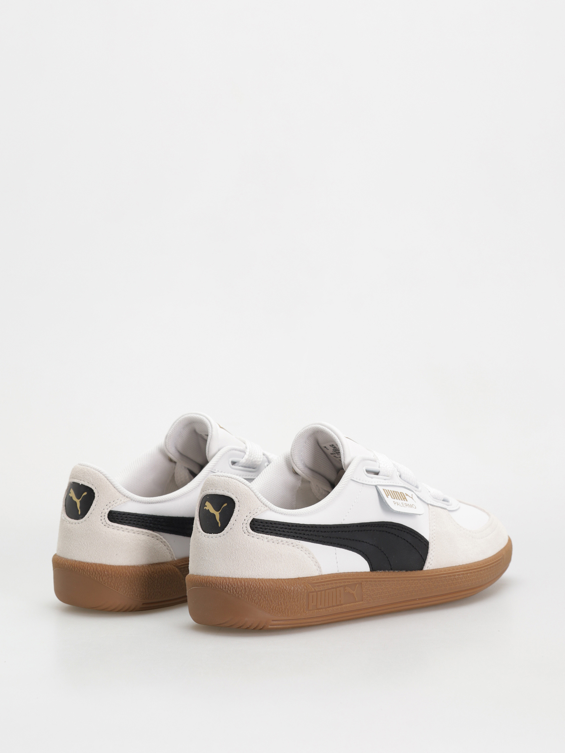 Puma Palermo Wide Lace SD Cipők (puma white puma black)