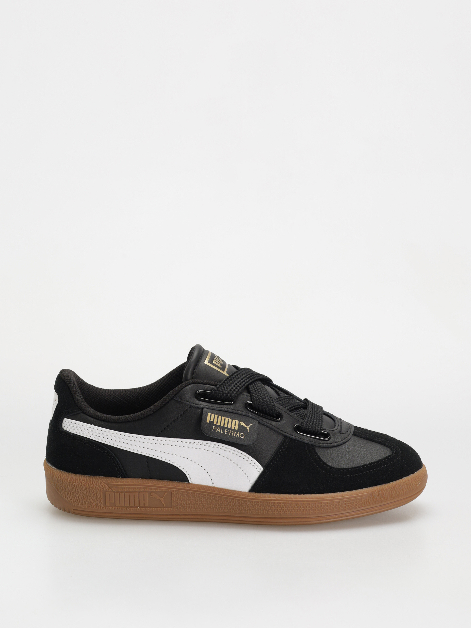 Puma Palermo Wide Lace SD Cipők (puma black puma white)