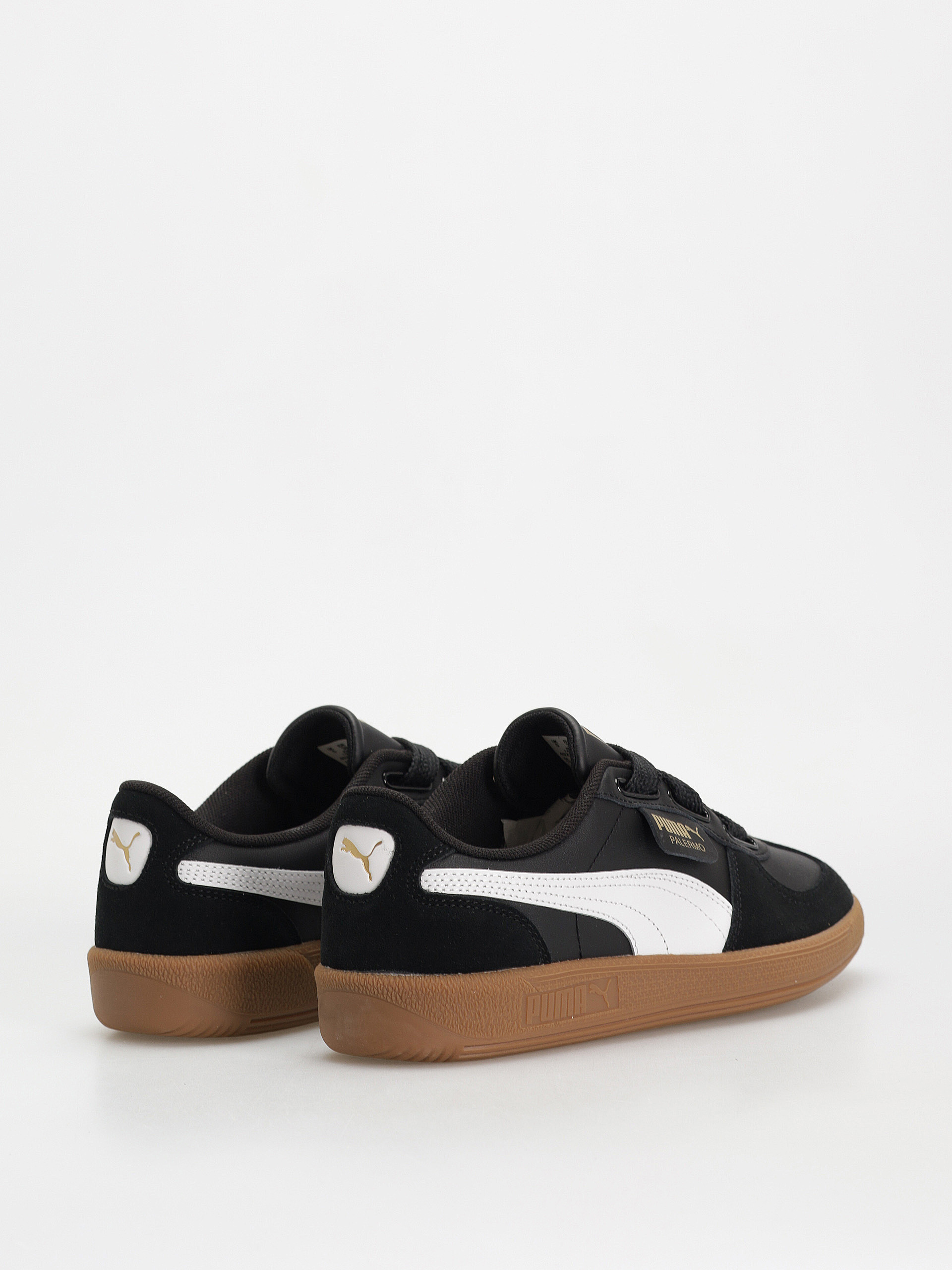 Puma Palermo Wide Lace SD Cipők (puma black puma white)