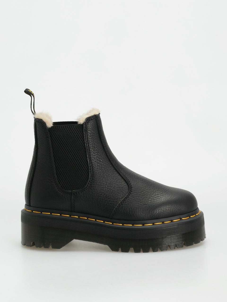 Dr. Martens 2976 Quad Fur Lined Wmn Cipők (black pisa)