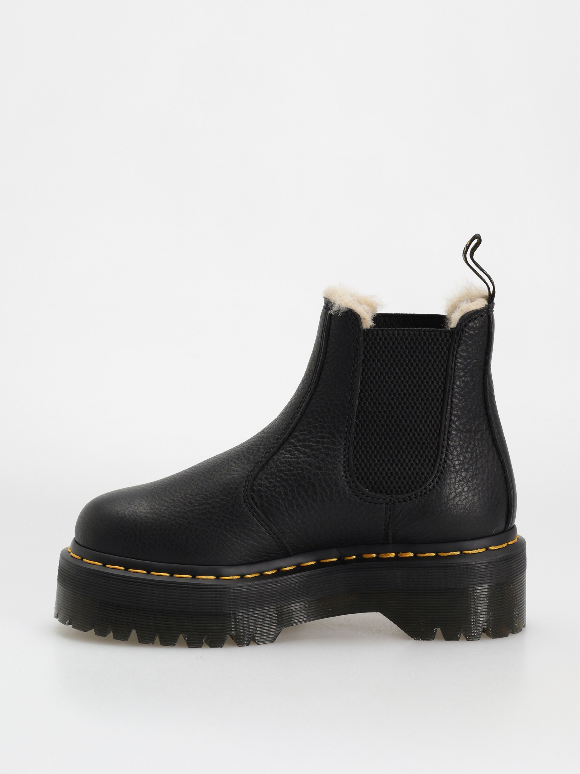 Dr. Martens 2976 Quad Fur Lined Wmn Cipők (black pisa)