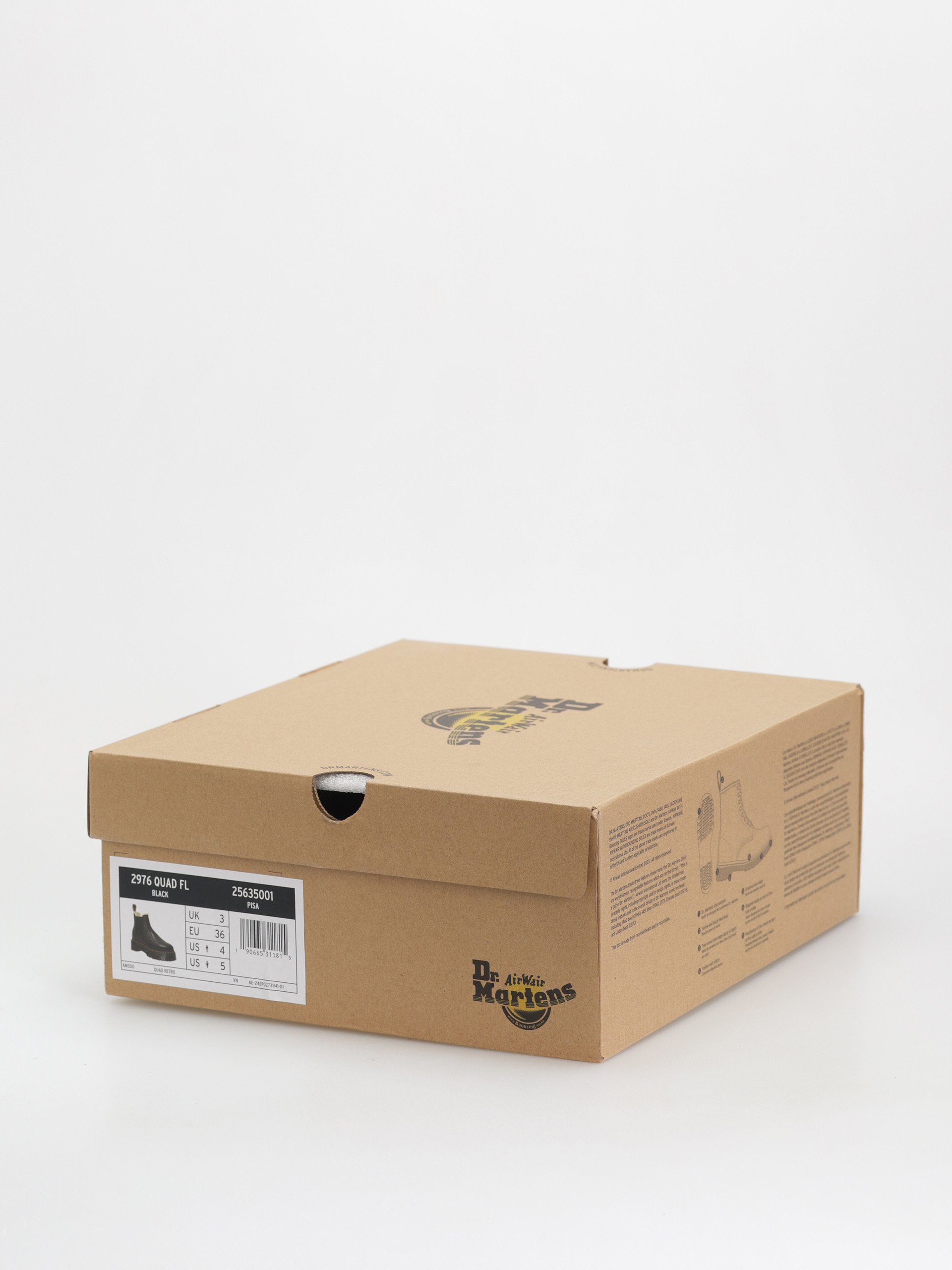 Dr. Martens 2976 Quad Fur Lined Wmn Cipők (black pisa)