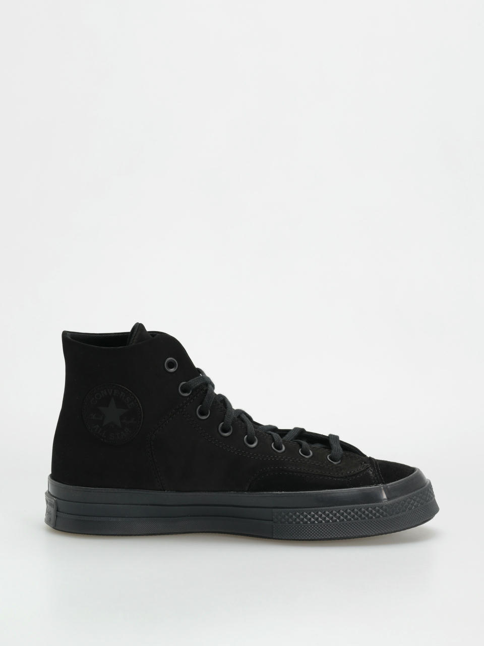 Converse Chuck 70 Hi Marquis Nubuck Suede Tornacipők (black/black/black)