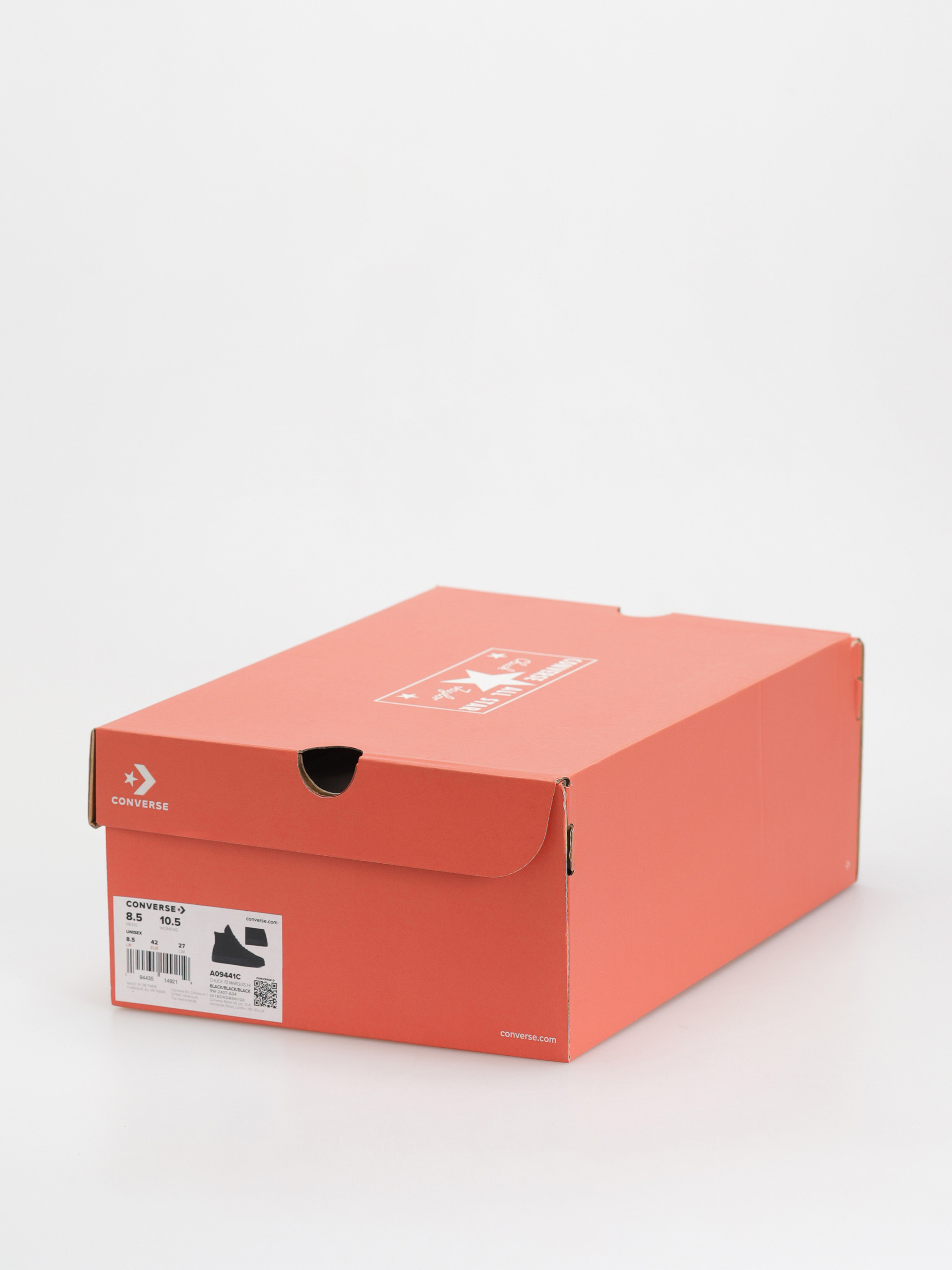 Converse Chuck 70 Hi Marquis Nubuck Suede Tornacipők (black/black/black)