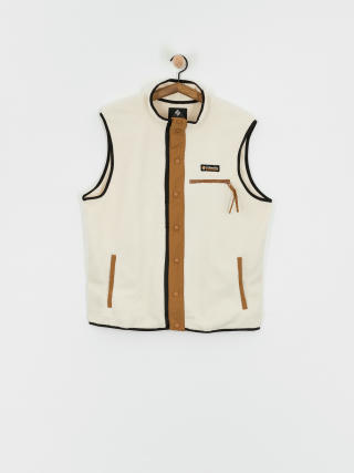 Polár pulóver Columbia Helvetia II Vest (chalk)