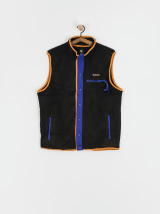 Polár pulóver Columbia Helvetia II Vest (black)