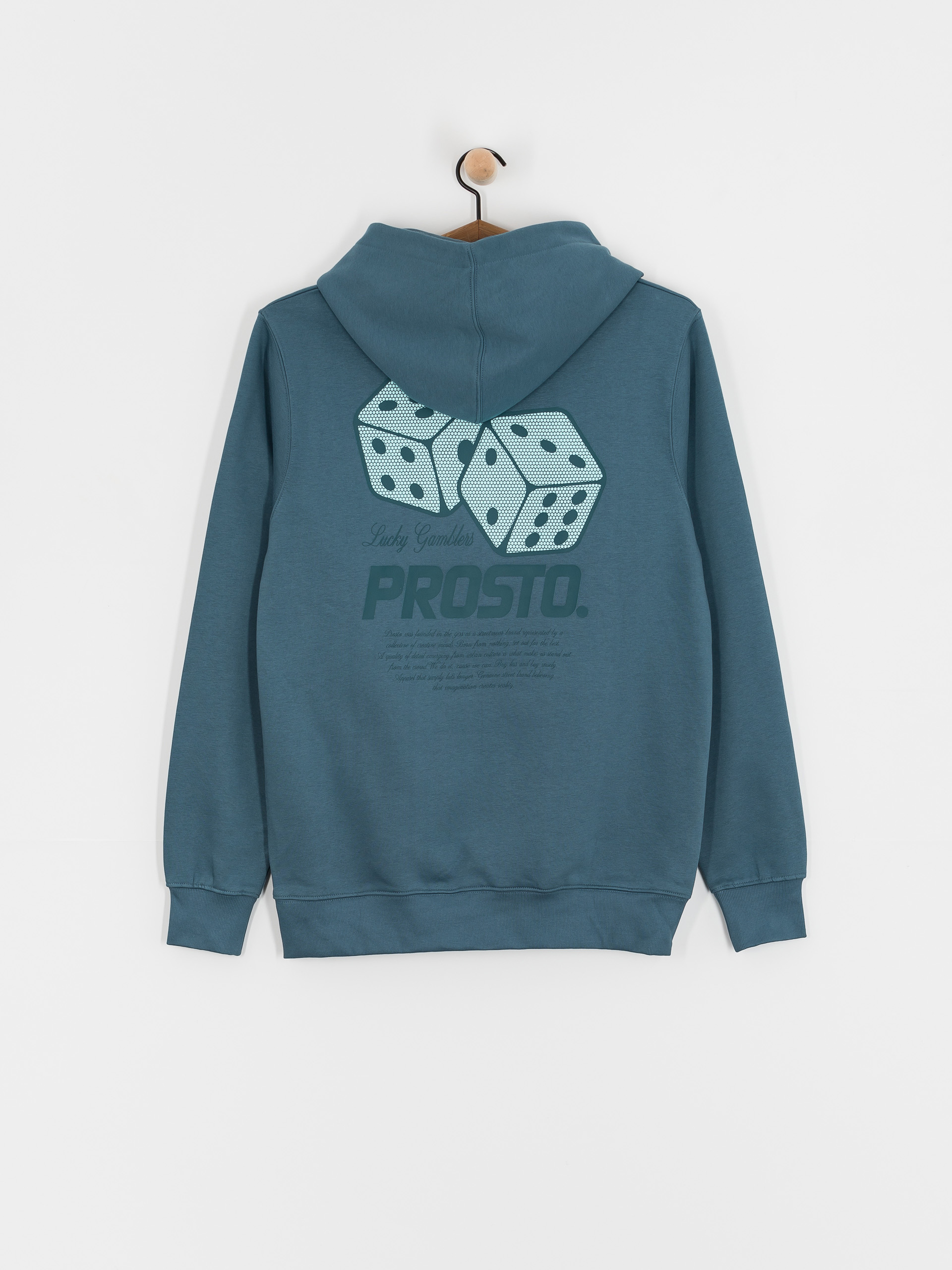Kapucnis pulóver Prosto Gamblers HD (blue)