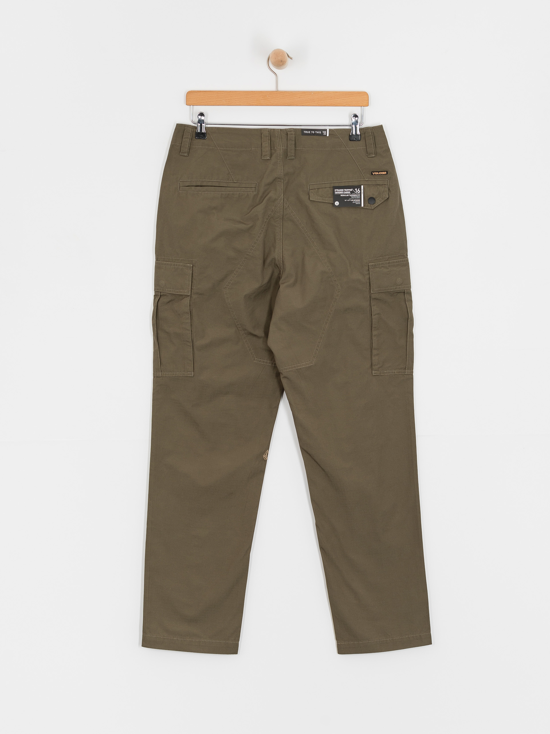 Kisnadrág Volcom Strange Tripper Tapered Cargo (wintermoss)