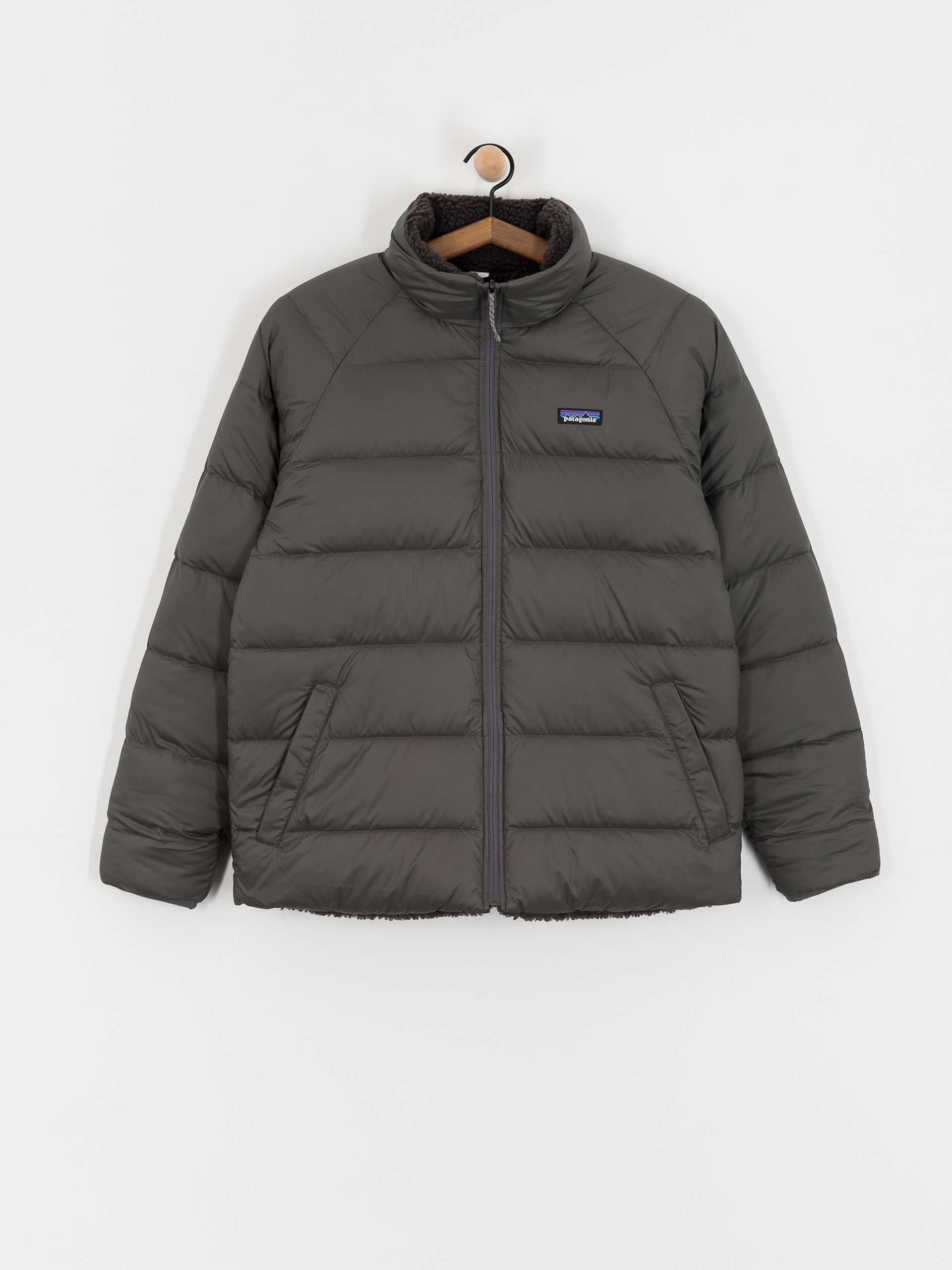 Dzseki Patagonia Reversible Silent Down (forge grey)