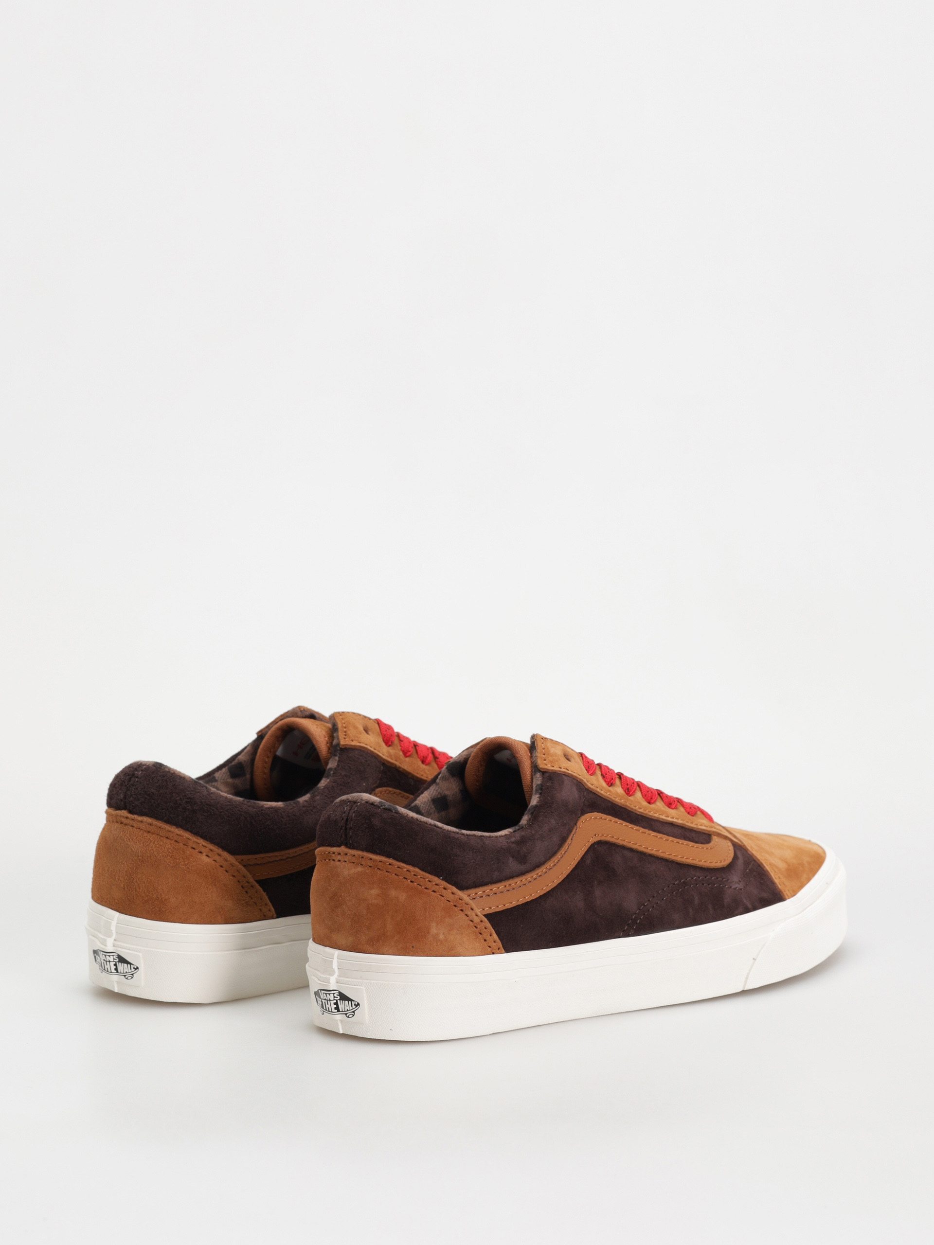 Cipők Vans Old Skool (pig suede plaid glazed ginger)