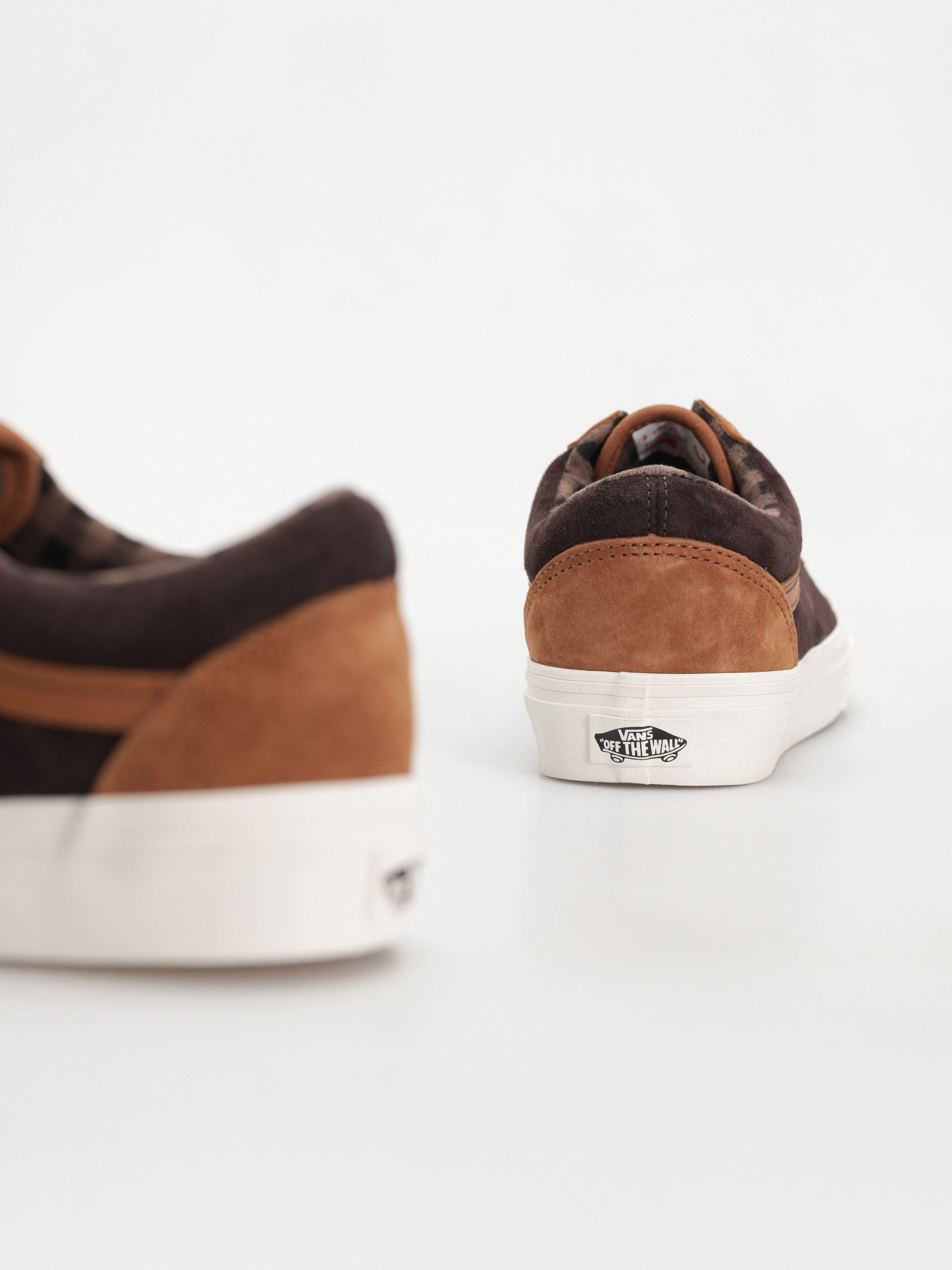 Cipők Vans Old Skool (pig suede plaid glazed ginger)