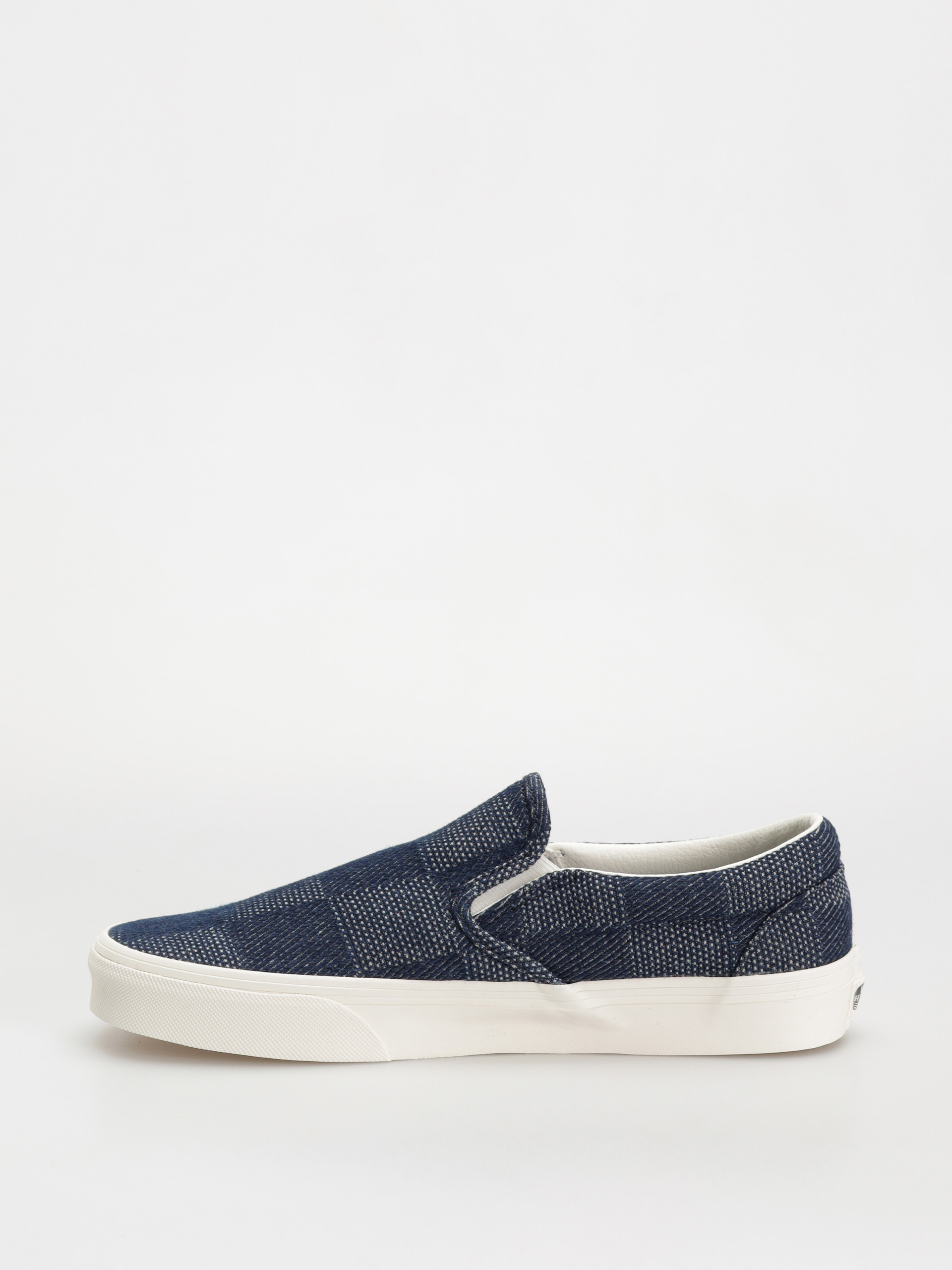 Cipők Vans Classic Slip On (denim check navy)