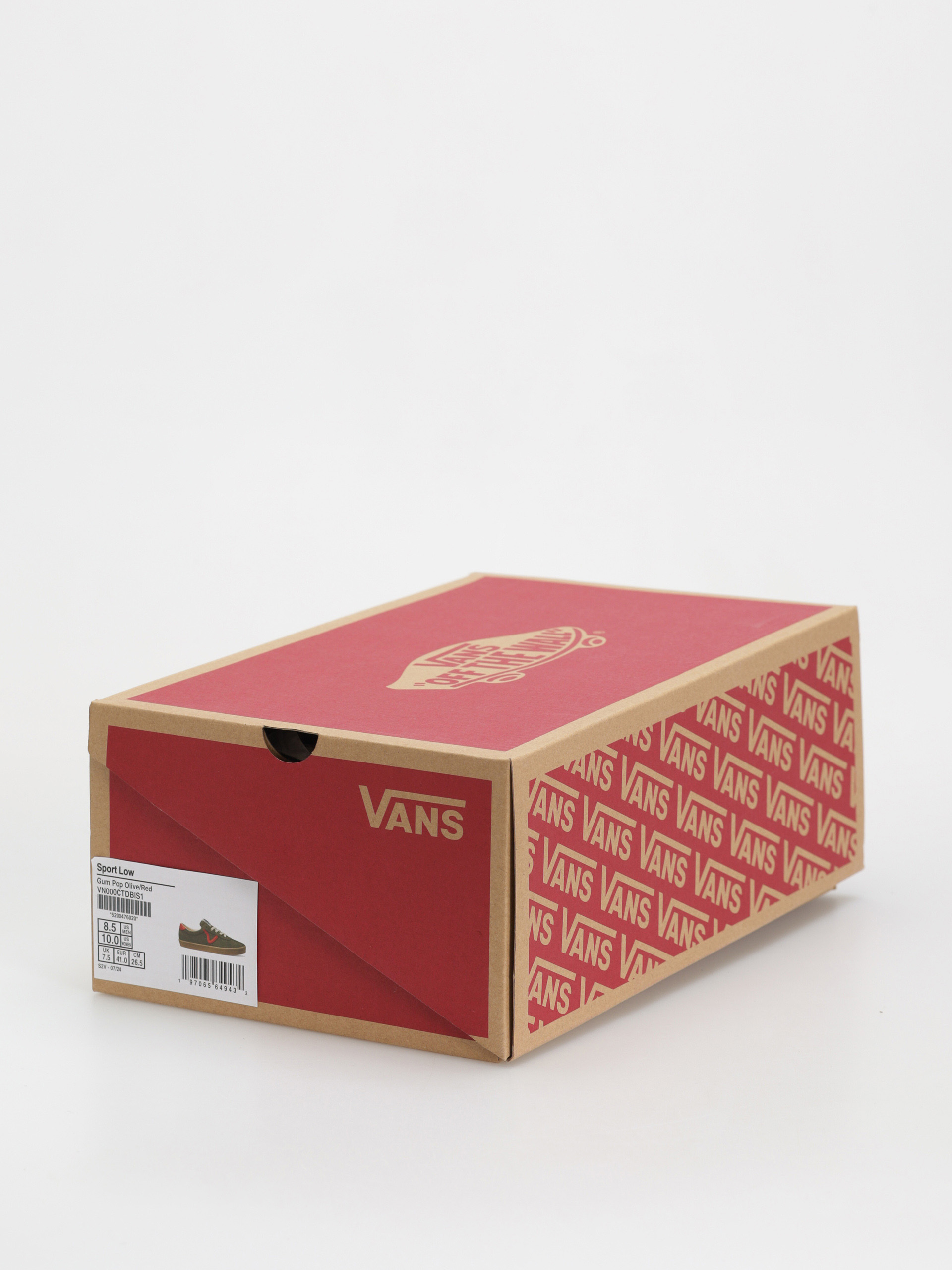Cipők Vans Sport Low (gum pop olive/red)