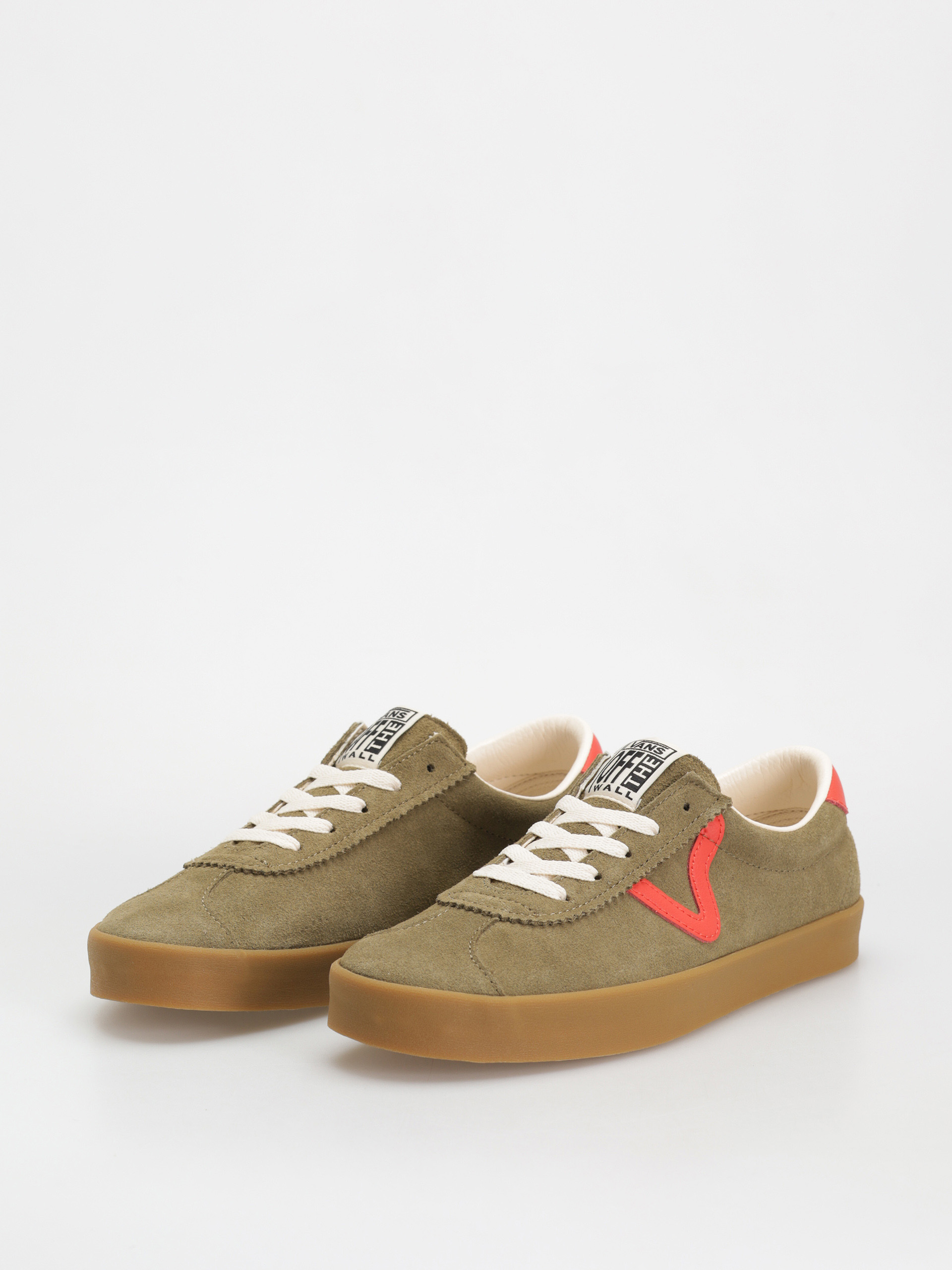 Cipők Vans Sport Low (gum pop olive/red)