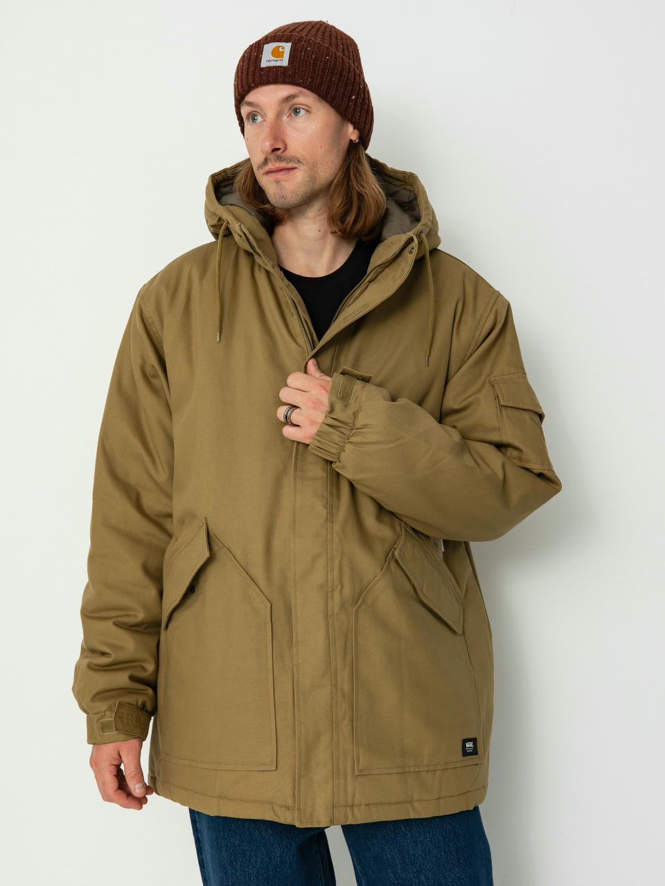 Vans Henrique Parka Dzseki (gothic olive)