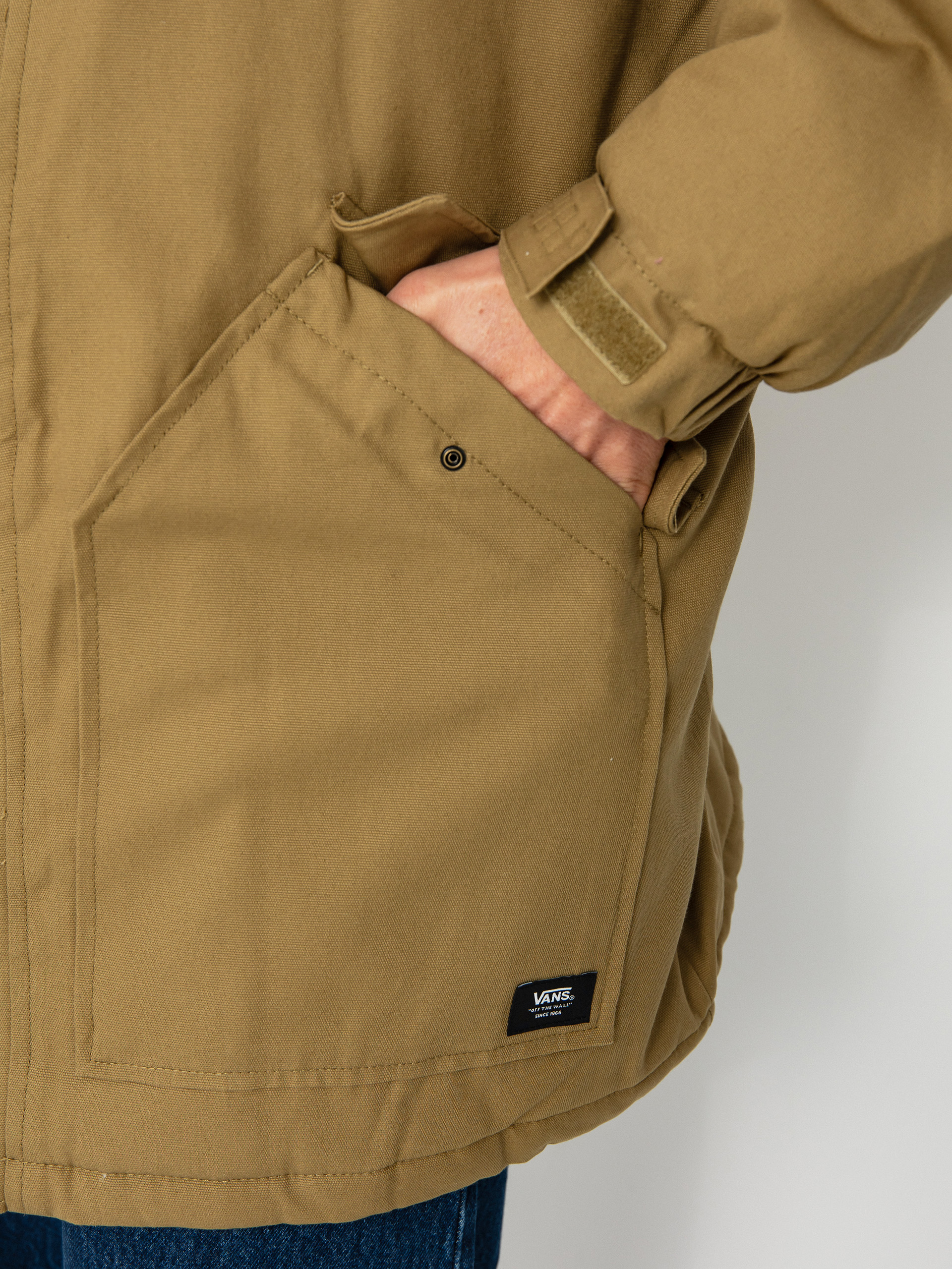 Vans Henrique Parka Dzseki (gothic olive)