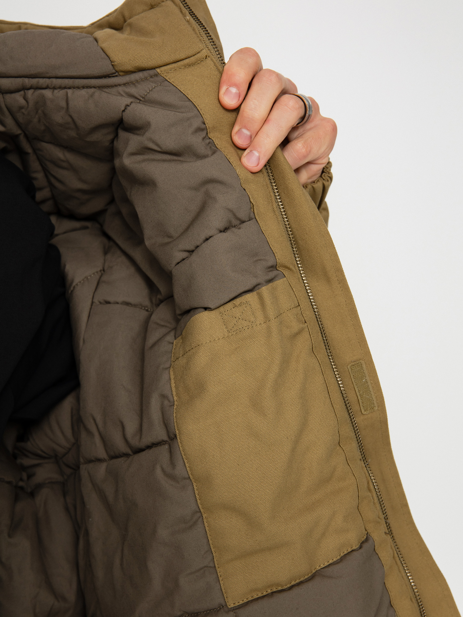 Vans Henrique Parka Dzseki (gothic olive)