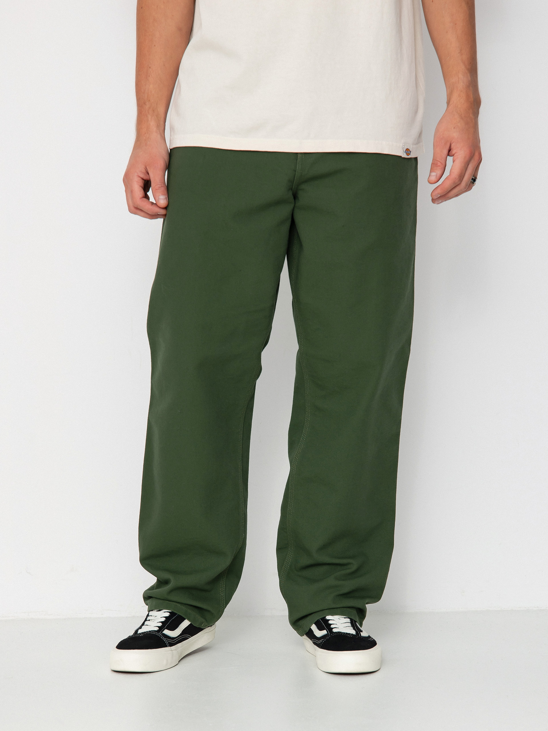 Kisnadrág Carhartt WIP Single Knee (tarragon)