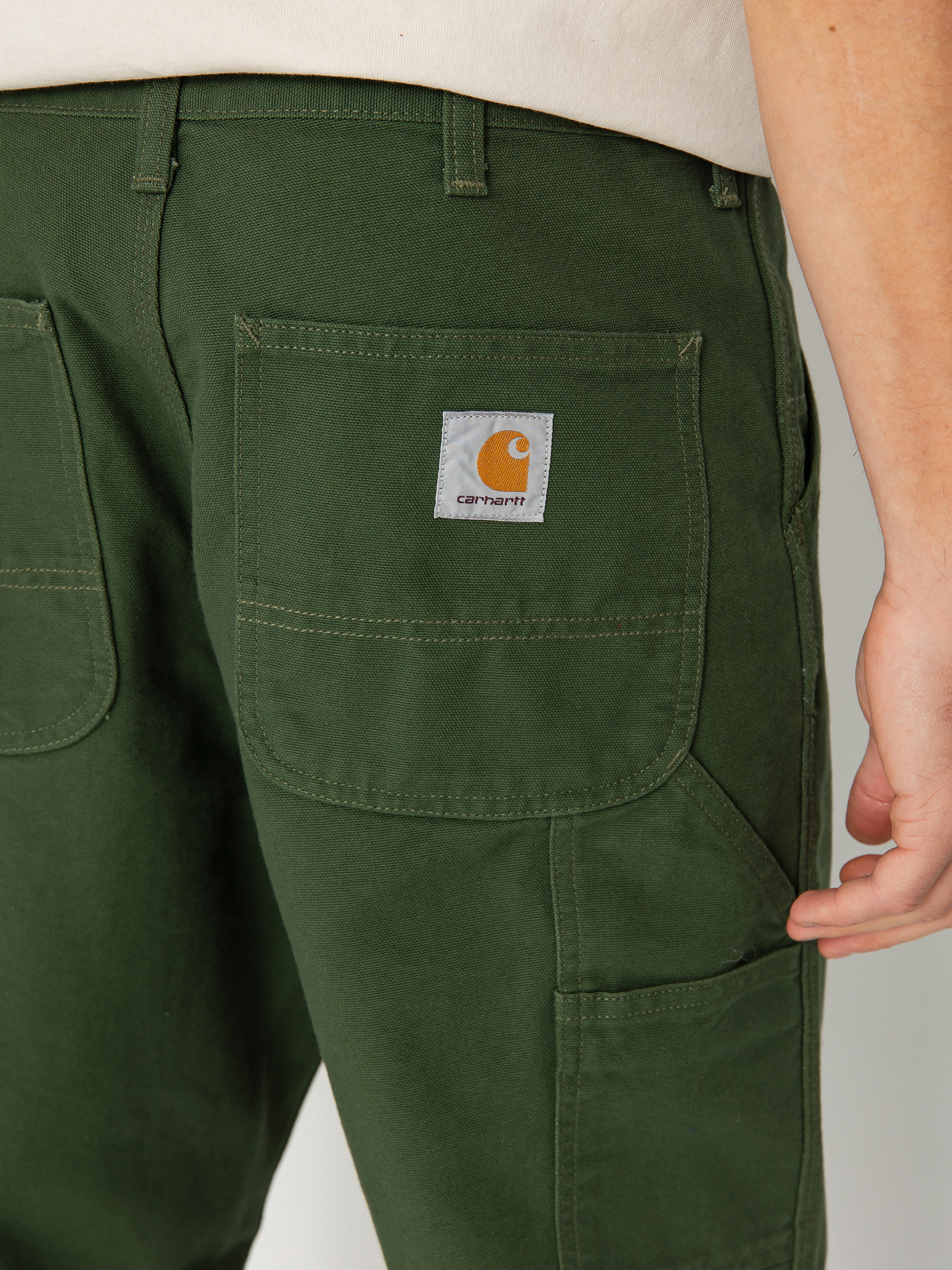 Kisnadrág Carhartt WIP Single Knee (tarragon)