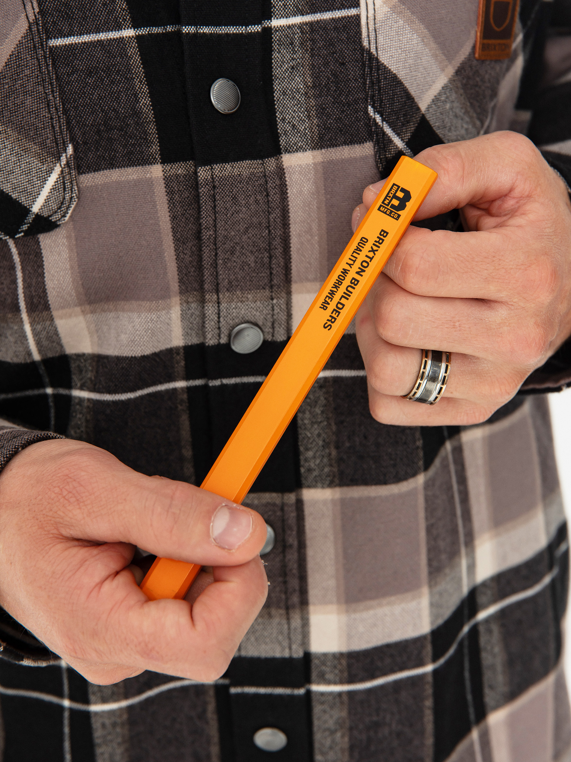 Ing Brixton Builders Bowery Str Wr Ls (black/charcoal/beige)